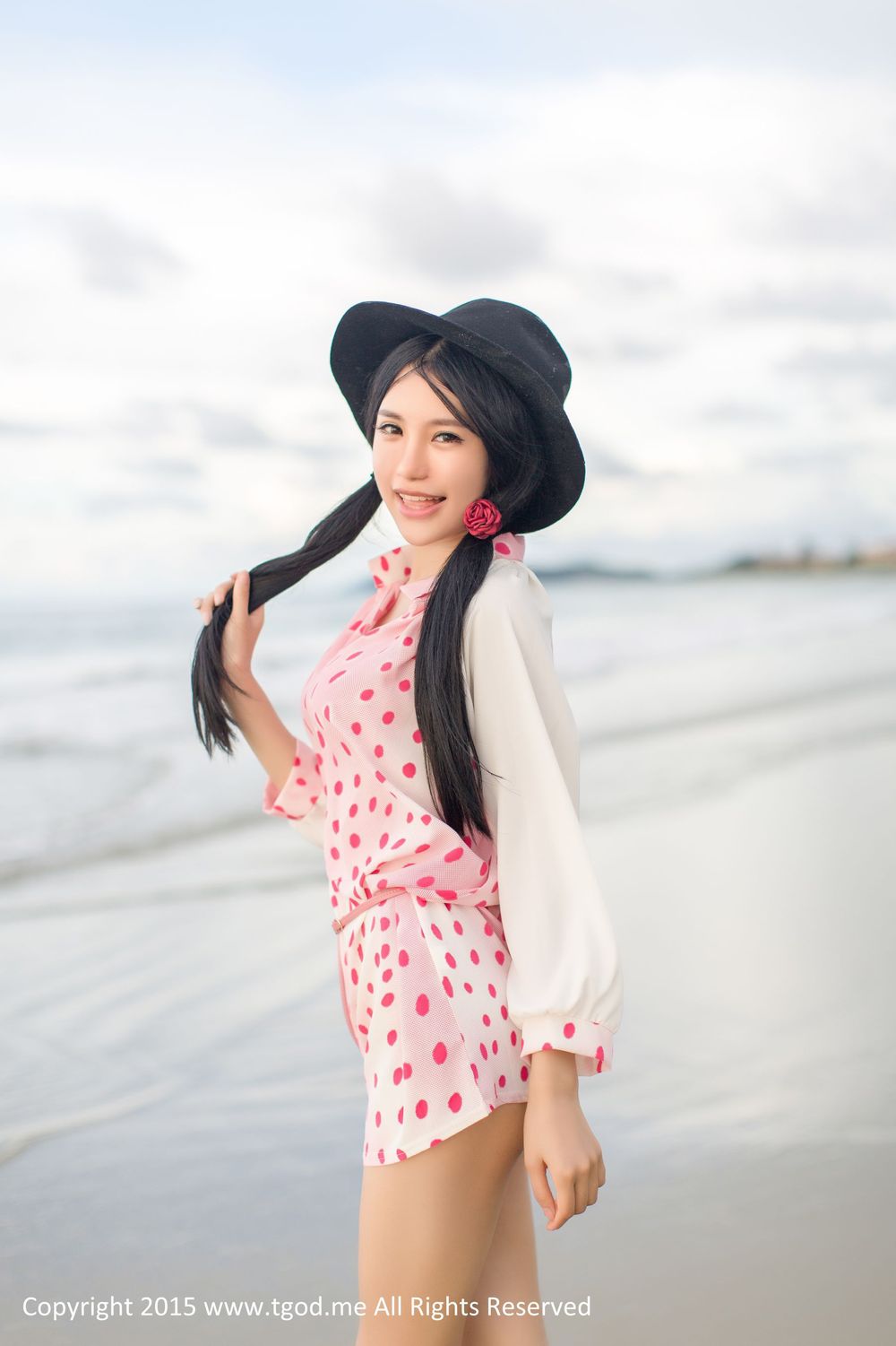 [TGOD推女神] 美女模特绮里嘉ula - 乖乖女仆俏佳人系列写真