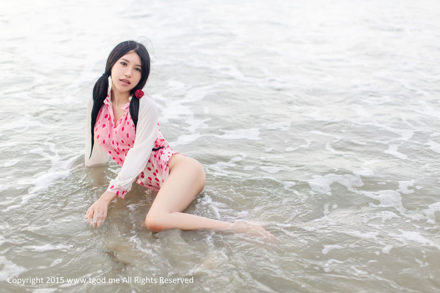 [TGOD推女神] 美女模特绮里嘉ula - 乖乖女仆俏佳人系列写真