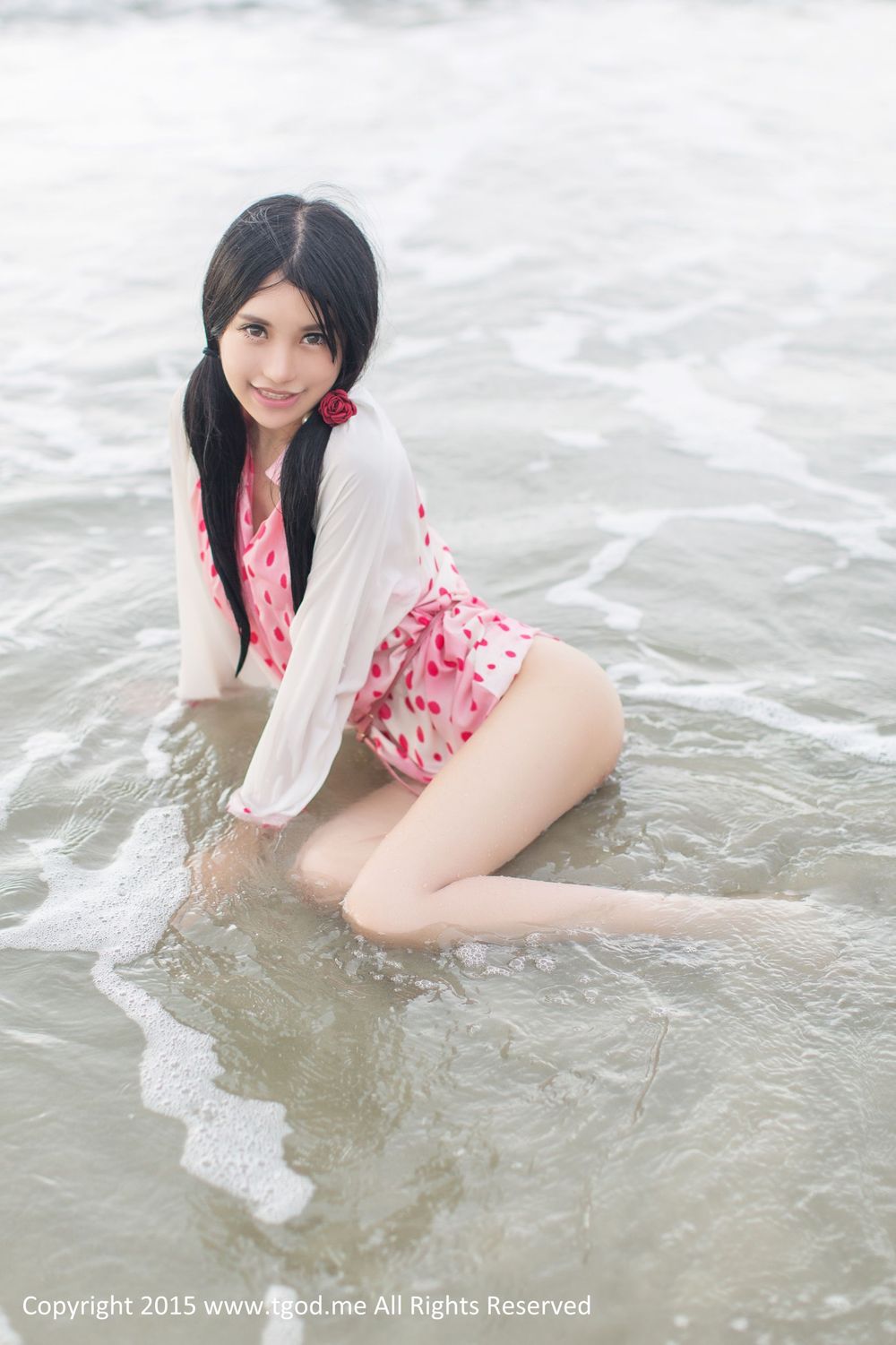 [TGOD推女神] 美女模特绮里嘉ula - 乖乖女仆俏佳人系列写真