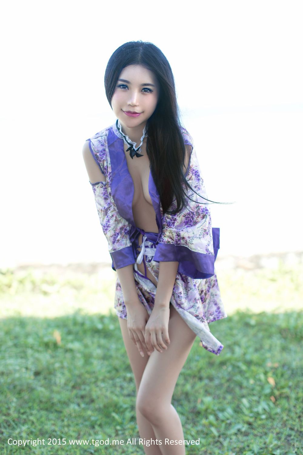 [TGOD推女神] 美女模特绮里嘉ula - 乖乖女仆俏佳人系列写真