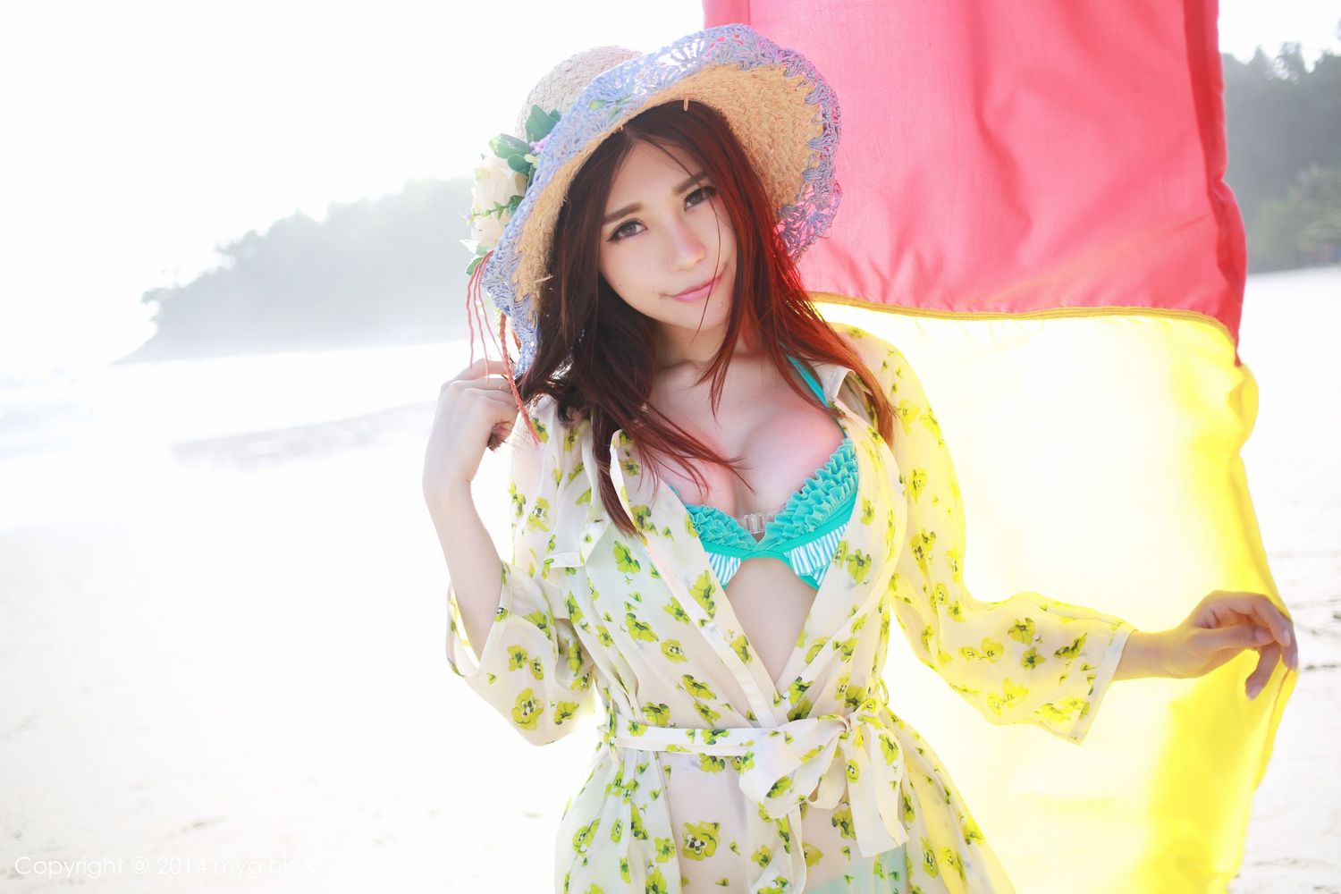 [MyGirl美媛馆] 美女模特绮里嘉ula - 比基尼花仙子装扮泰国旅拍 Vol.014