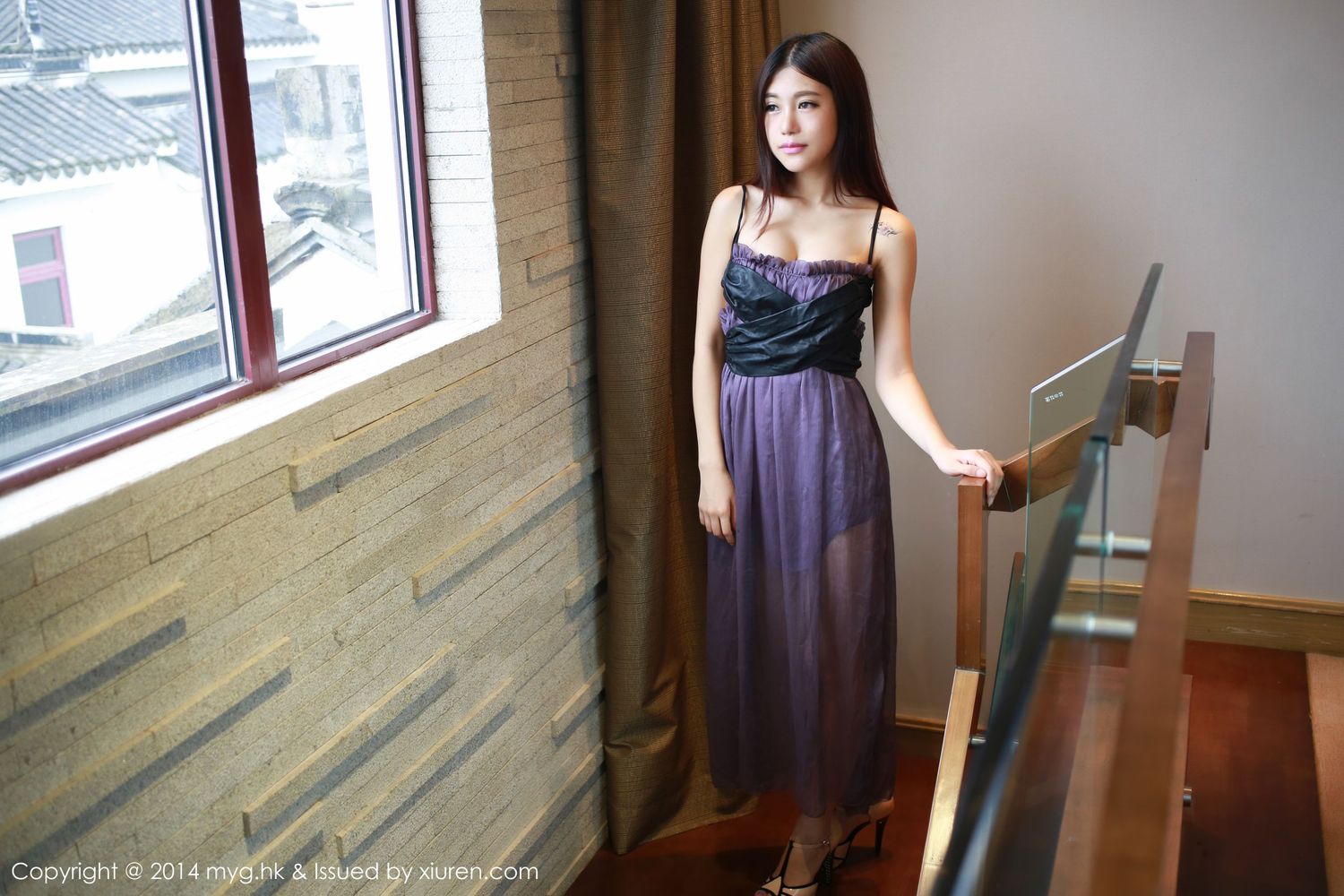 [MyGirl美媛馆] 美女模特绮里嘉ula - 素色长裙同程旅游专辑 Vol.042