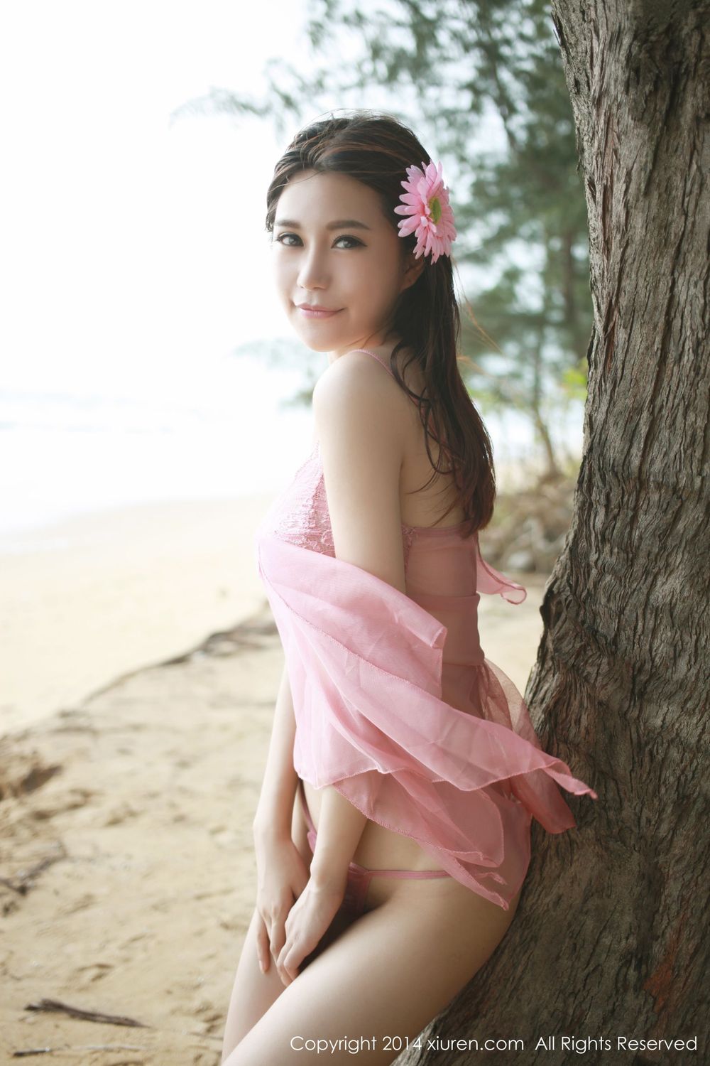 [XiuRen秀人网] 美女模特绮里嘉ula - 海边比基尼风情泳装套图 No.188