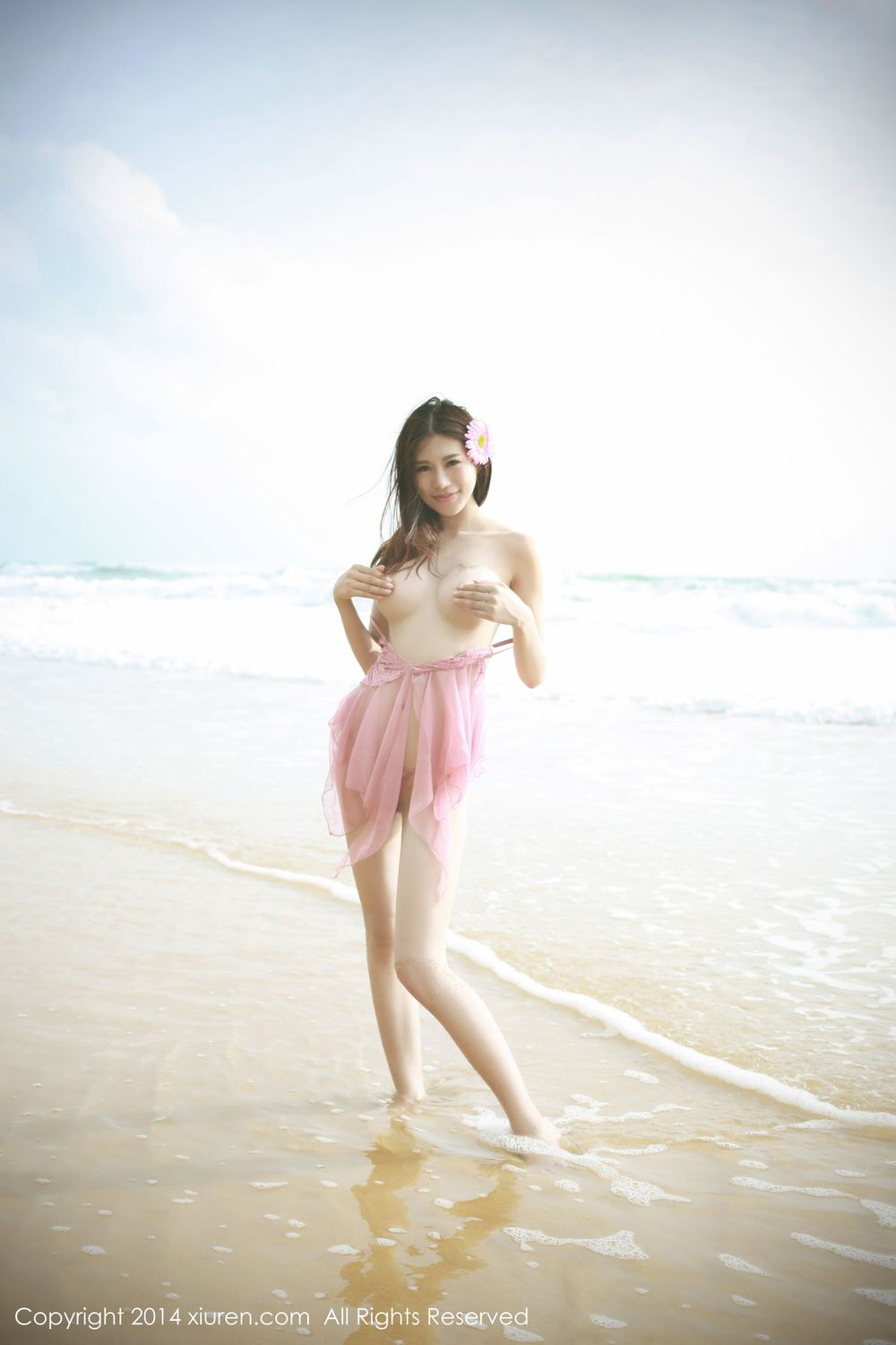 [XiuRen秀人网] 美女模特绮里嘉ula - 海边比基尼风情泳装套图 No.188