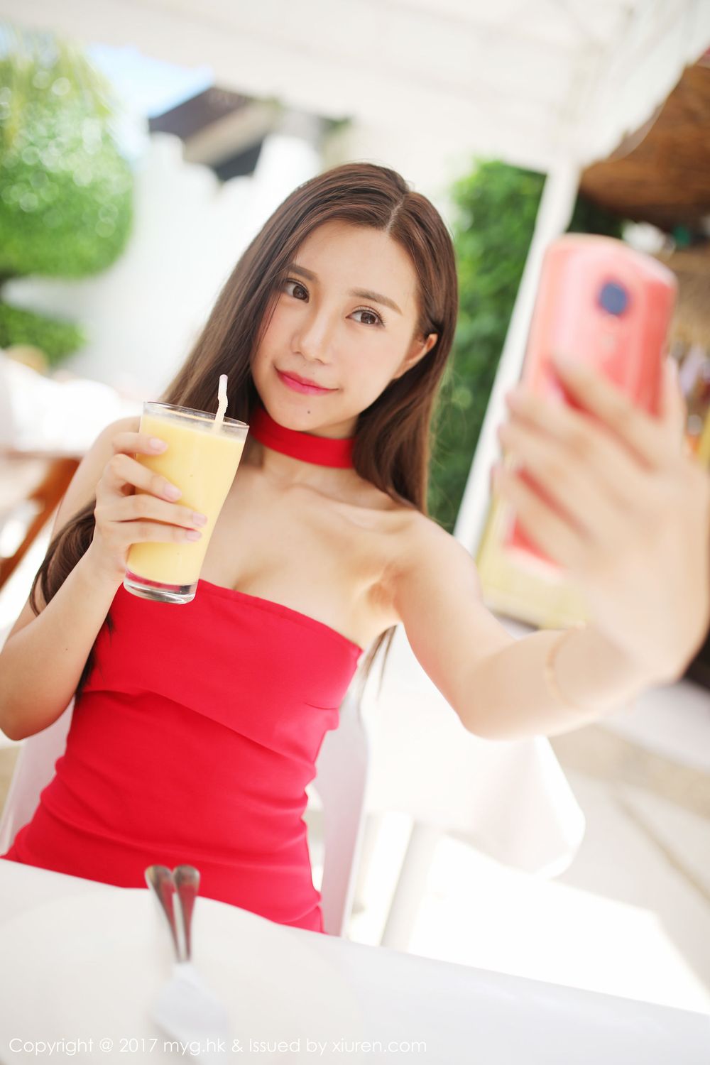 [MyGirl美媛馆] 性感女神绮里ula - 阳光+沙滩+厨房复出写真 VOL.272