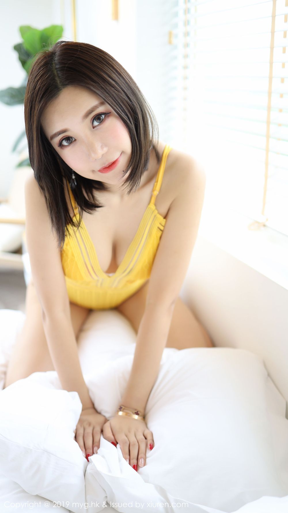 [MyGirl美媛馆] 美女模特绮里嘉ula - 惹火内衣与情趣链条系列写真 Vol.380