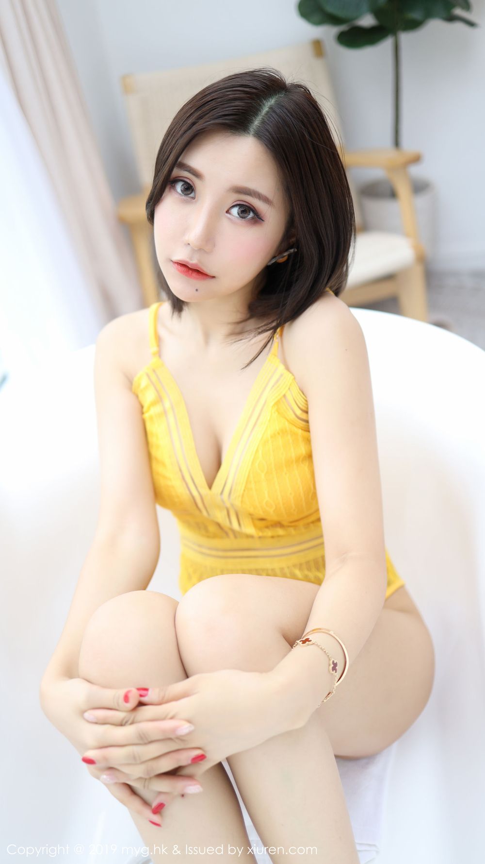 [MyGirl美媛馆] 美女模特绮里嘉ula - 惹火内衣与情趣链条系列写真 Vol.380