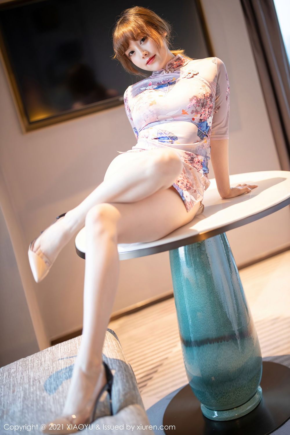 [XIAOYU语画界] 新人模特豆瓣酱 - 韵味旗袍微胖类型性感写真 VOL.448