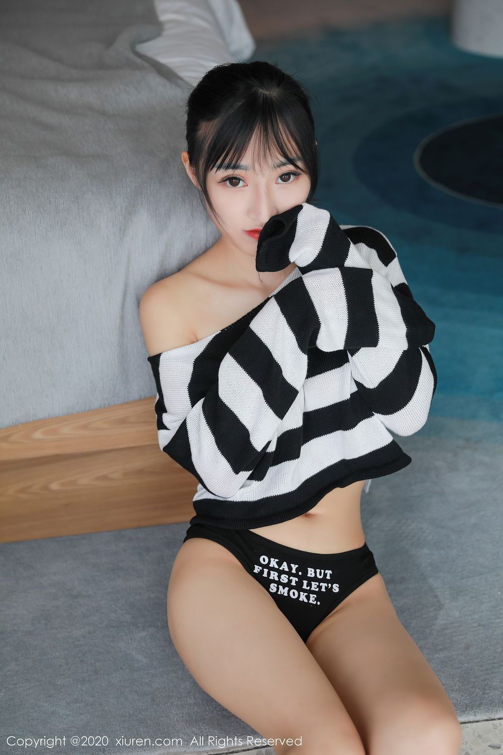 [XiuRen秀人网] 美女模特姬玉露CC - 热裤加小T恤小蛮腰诱惑写真 No.2364