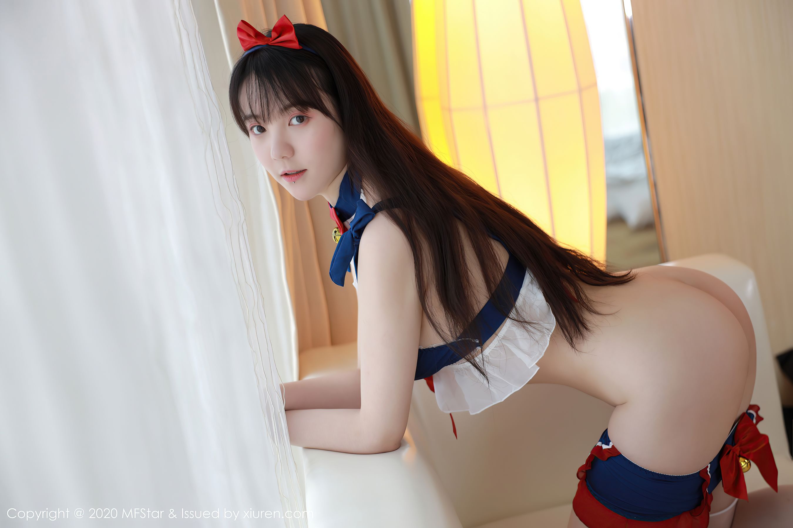 [模范学院MFStar] Vol.397 揉揉肉肉 - 乖巧女仆装扮温柔可人