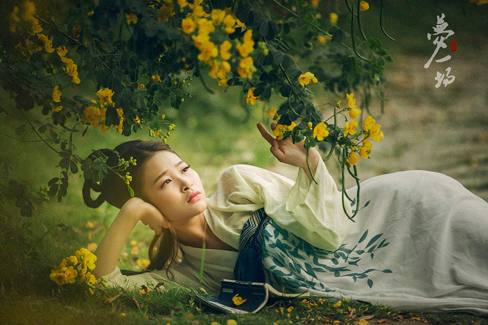 江南烟雨古装美女唯美古风摄影