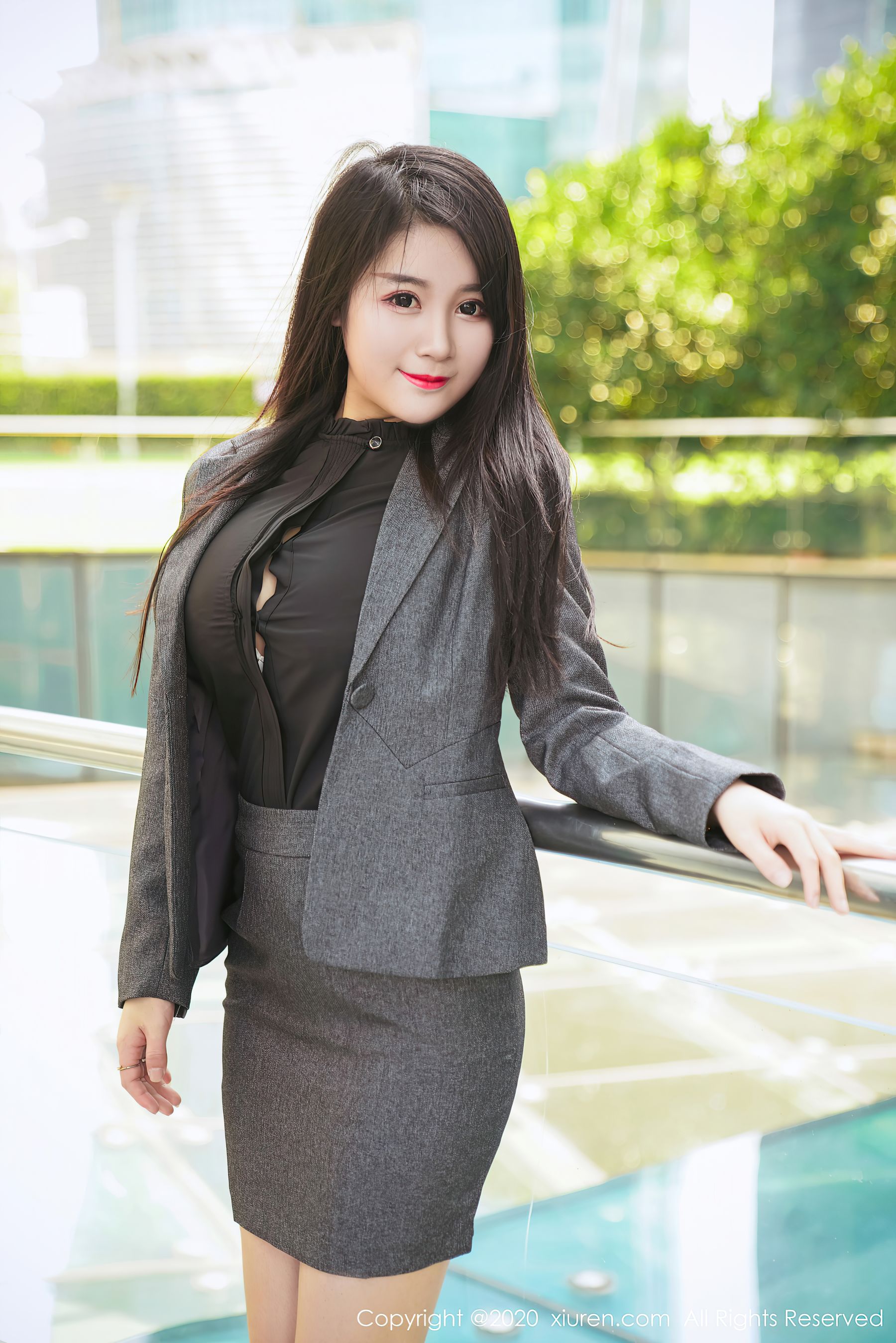 [秀人XiuRen] No.2628 美七Mia - 酒店剧情ol制服系列