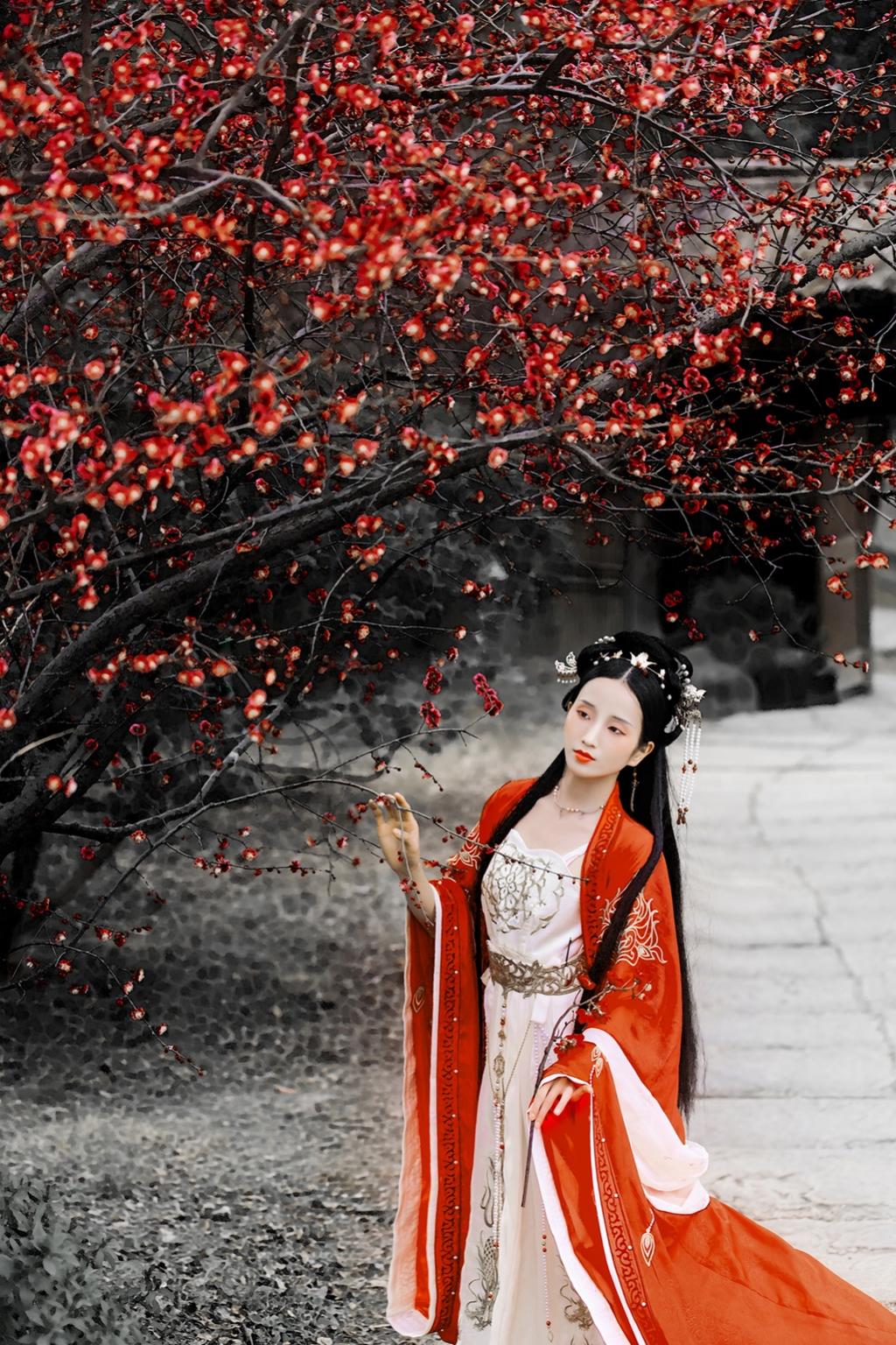 古装美女红妆素裹风情万种美图