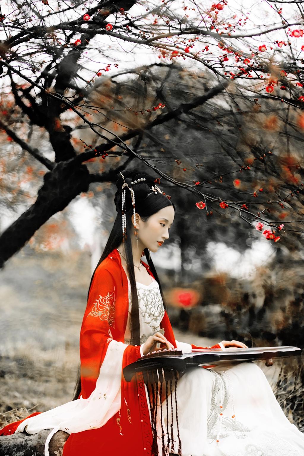 古装美女红妆素裹风情万种美图