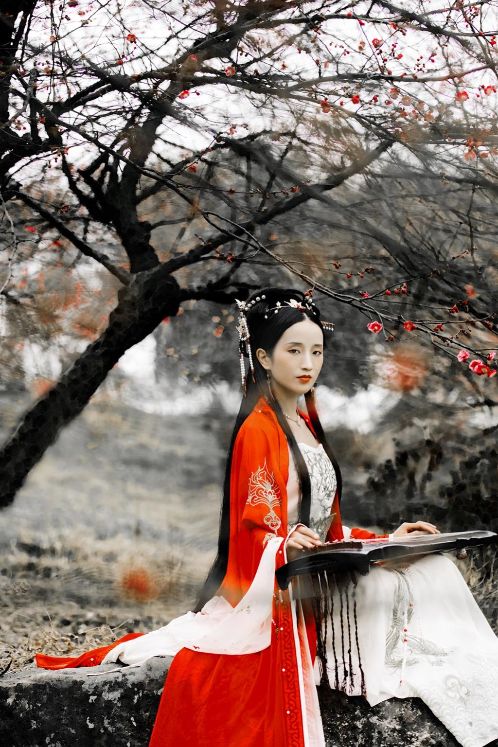 古装美女红妆素裹风情万种美图