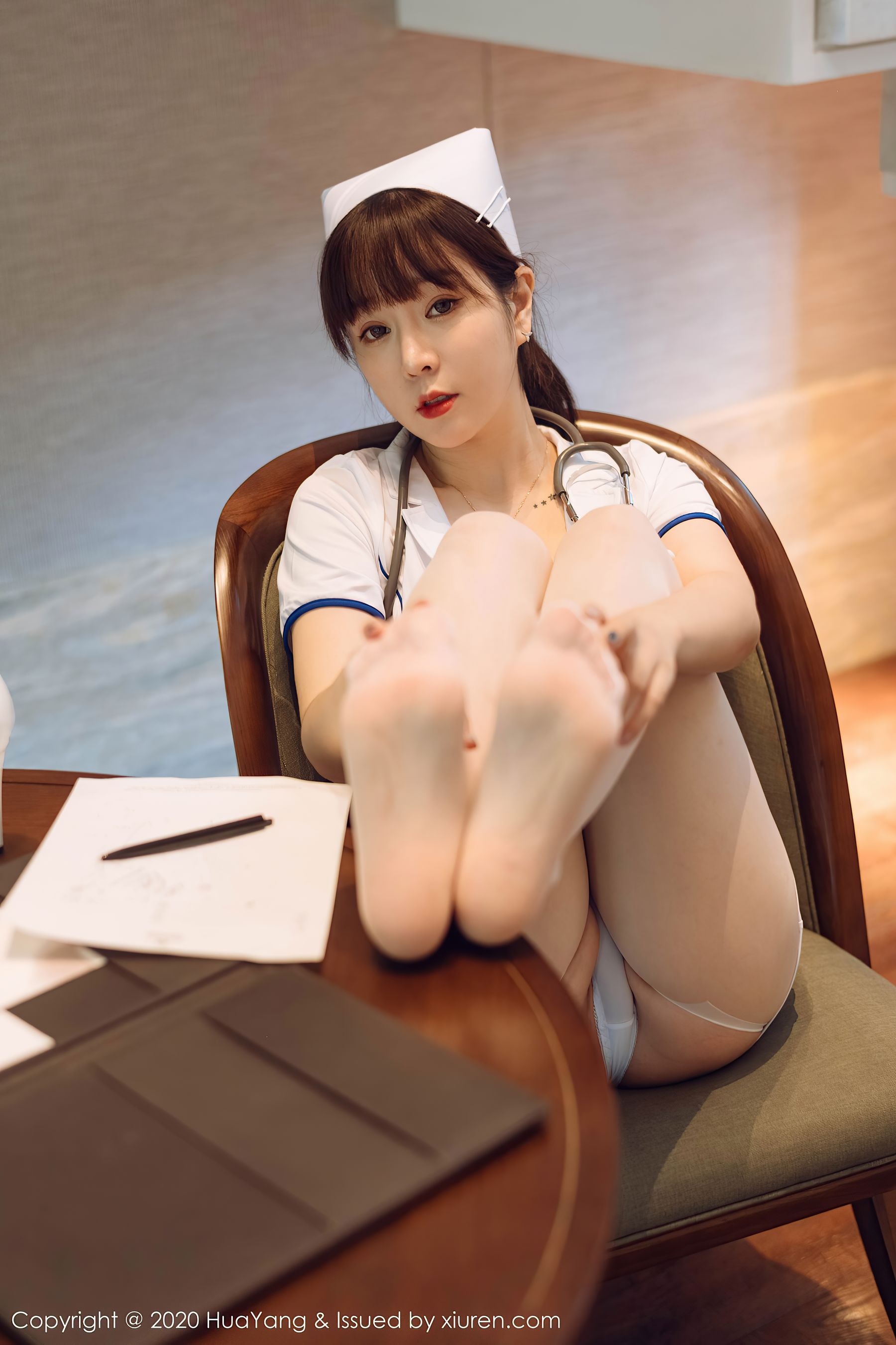 [花漾HuaYang] Vol.330 王雨纯 - 护士长的私人温柔体贴服务哦~