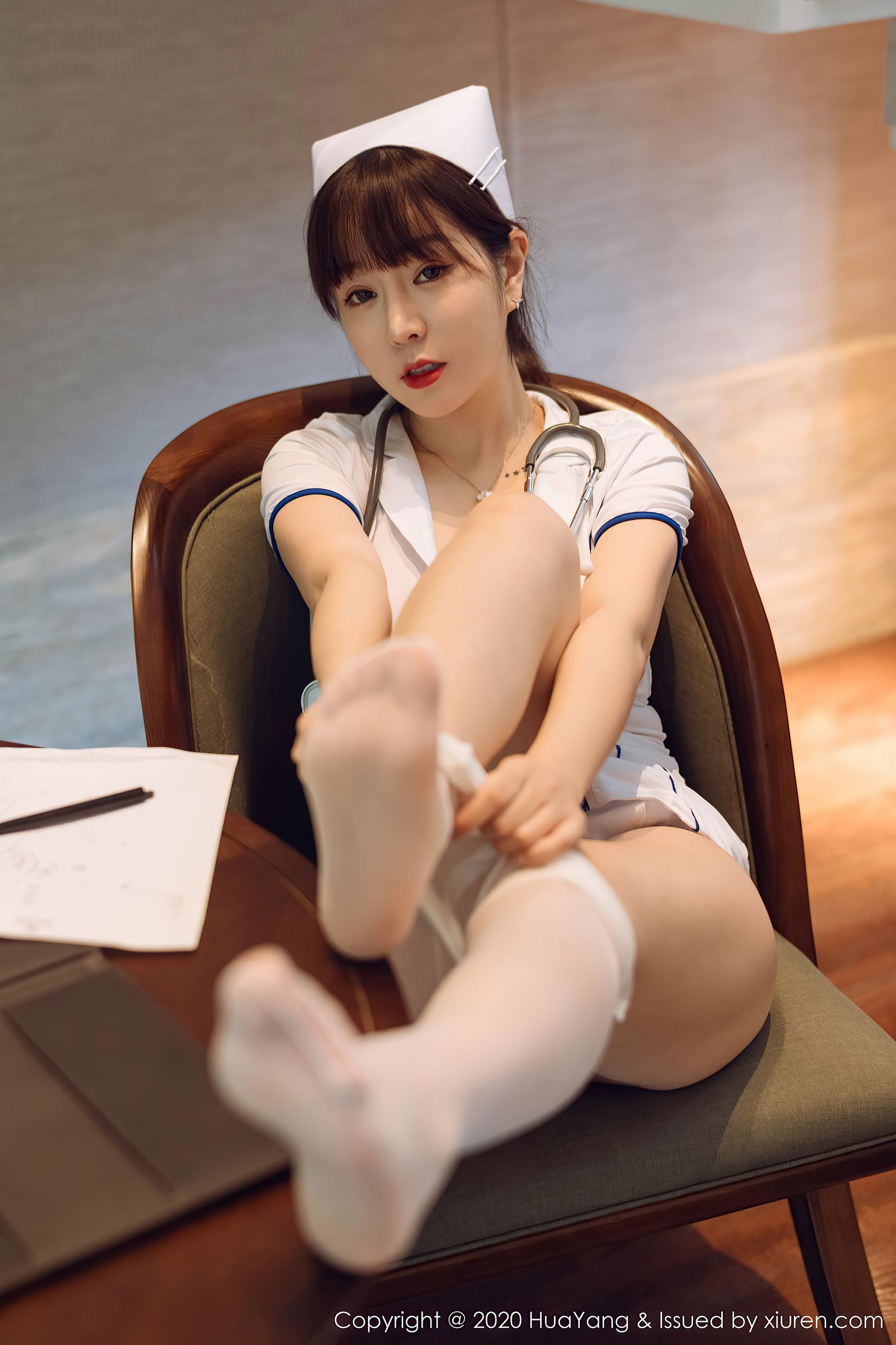 [花漾HuaYang] Vol.330 王雨纯 - 护士长的私人温柔体贴服务哦~