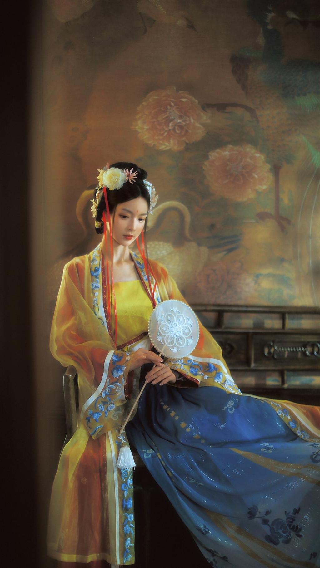 古装美女杏眼桃腮唯美古风摄影