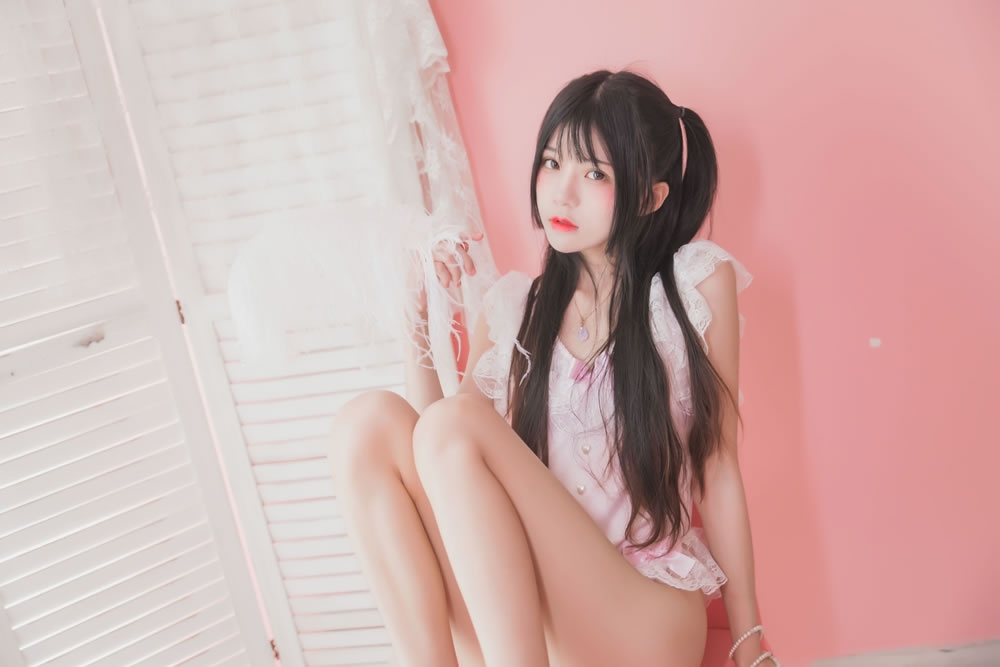 桜桃喵 冬眠系列 《粉色浴缸》