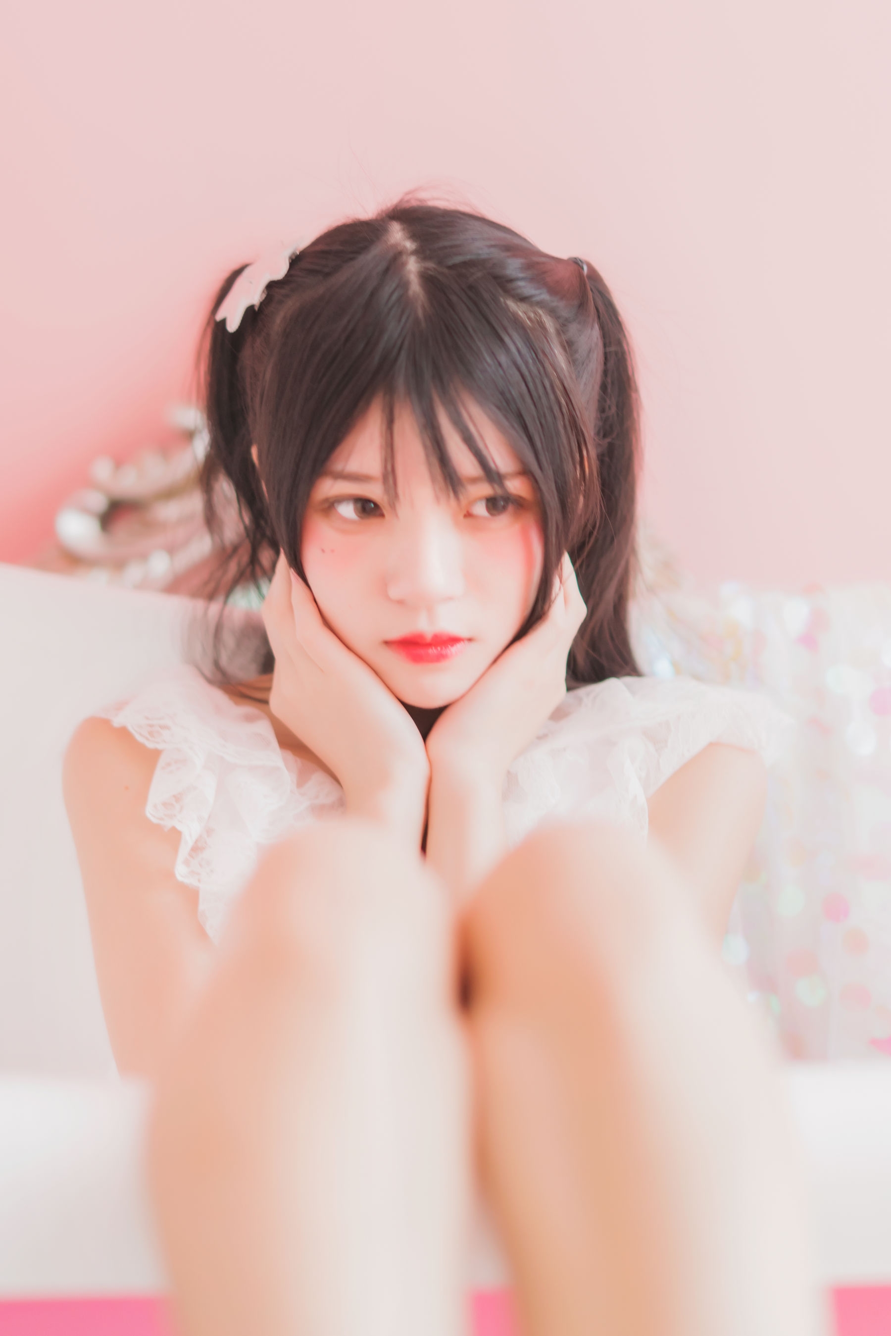 桜桃喵 冬眠系列 《粉色浴缸》