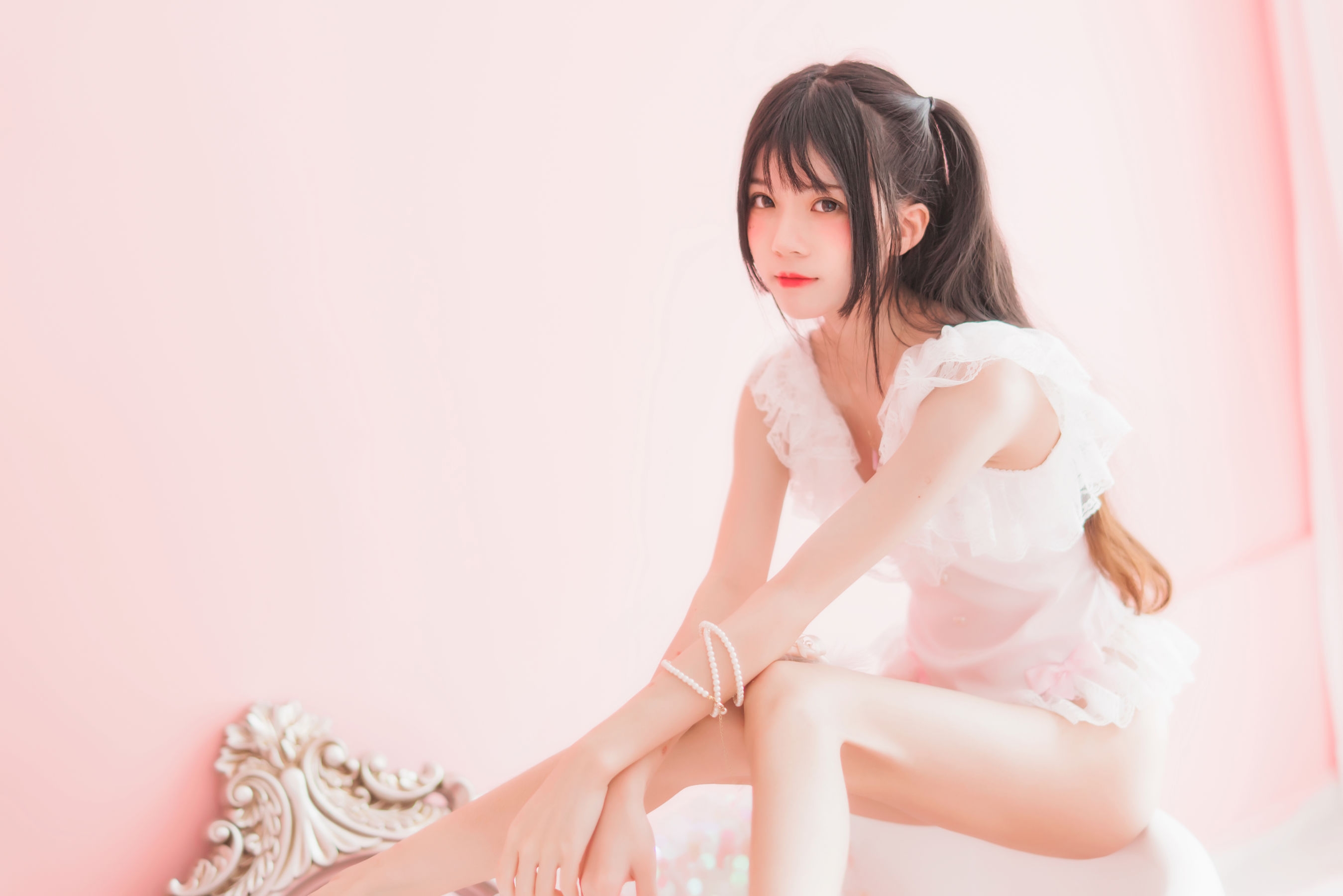 桜桃喵 冬眠系列 《粉色浴缸》