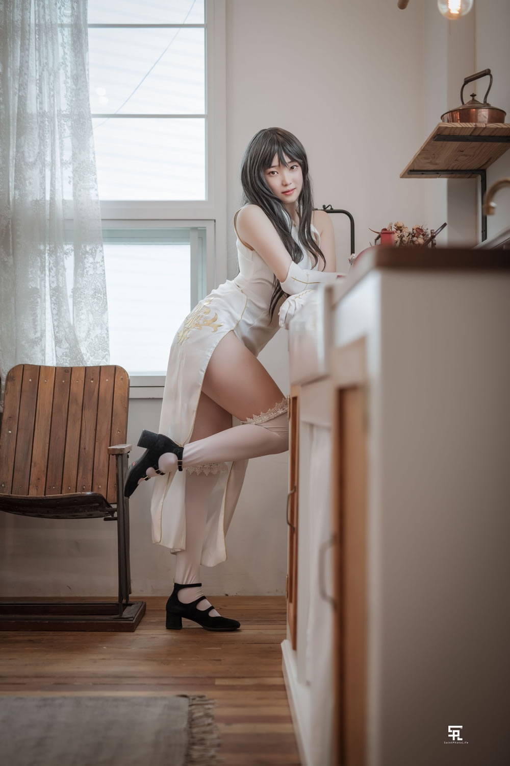 [saintphotolife] 韩国妹子BamBi - COS作风 写真合集[48P]