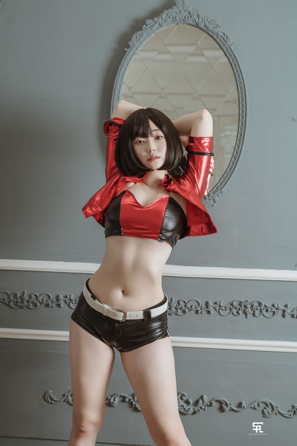 [saintphotolife] 韩国妹子BamBi - COS作风 写真合集[48P]