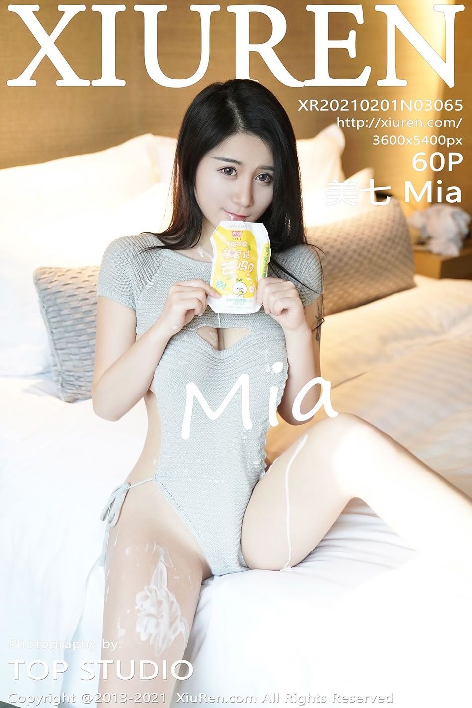 [XIUREN秀人网] 美七Mia NO.3065 性感诱惑写真
