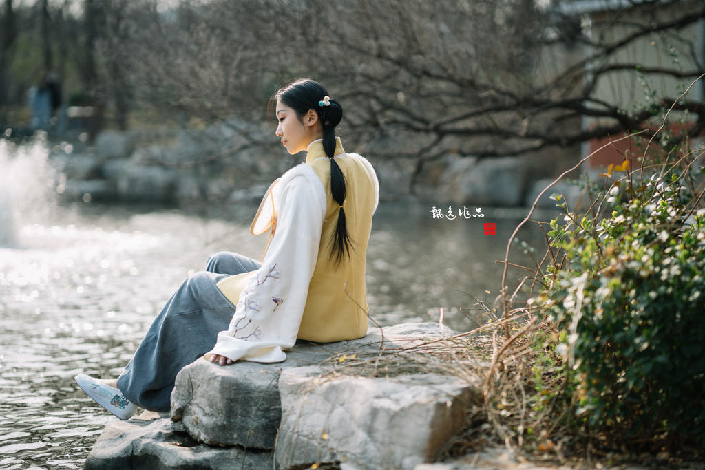 汉服美女清新脱俗唯美古风摄影