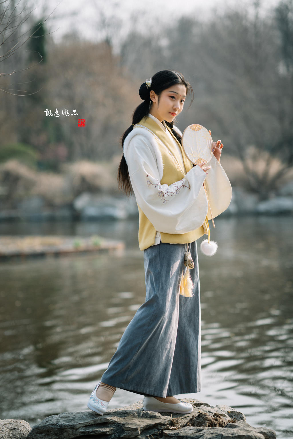 汉服美女清新脱俗唯美古风摄影