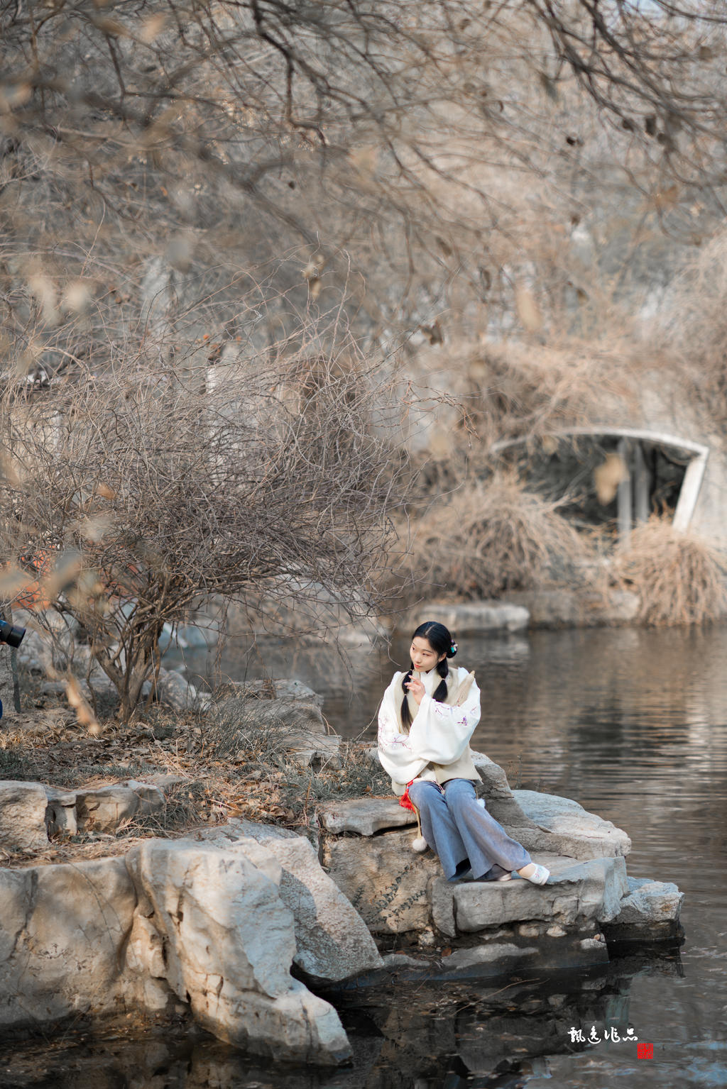 汉服美女清新脱俗唯美古风摄影