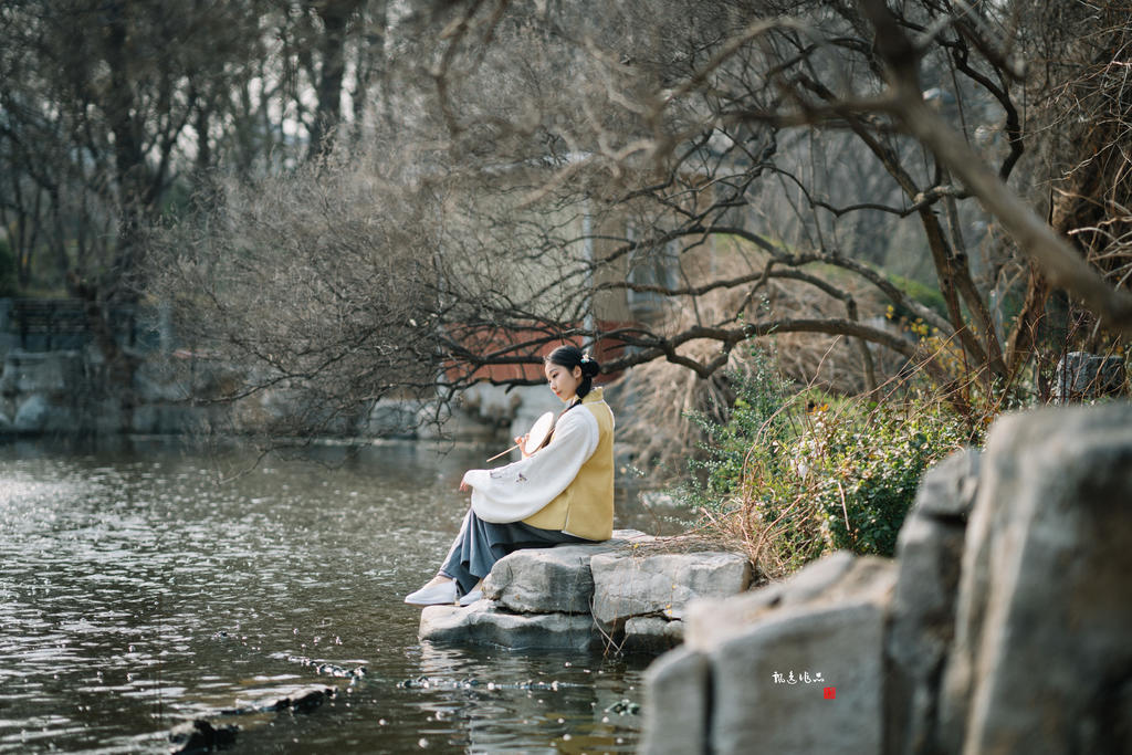 汉服美女清新脱俗唯美古风摄影