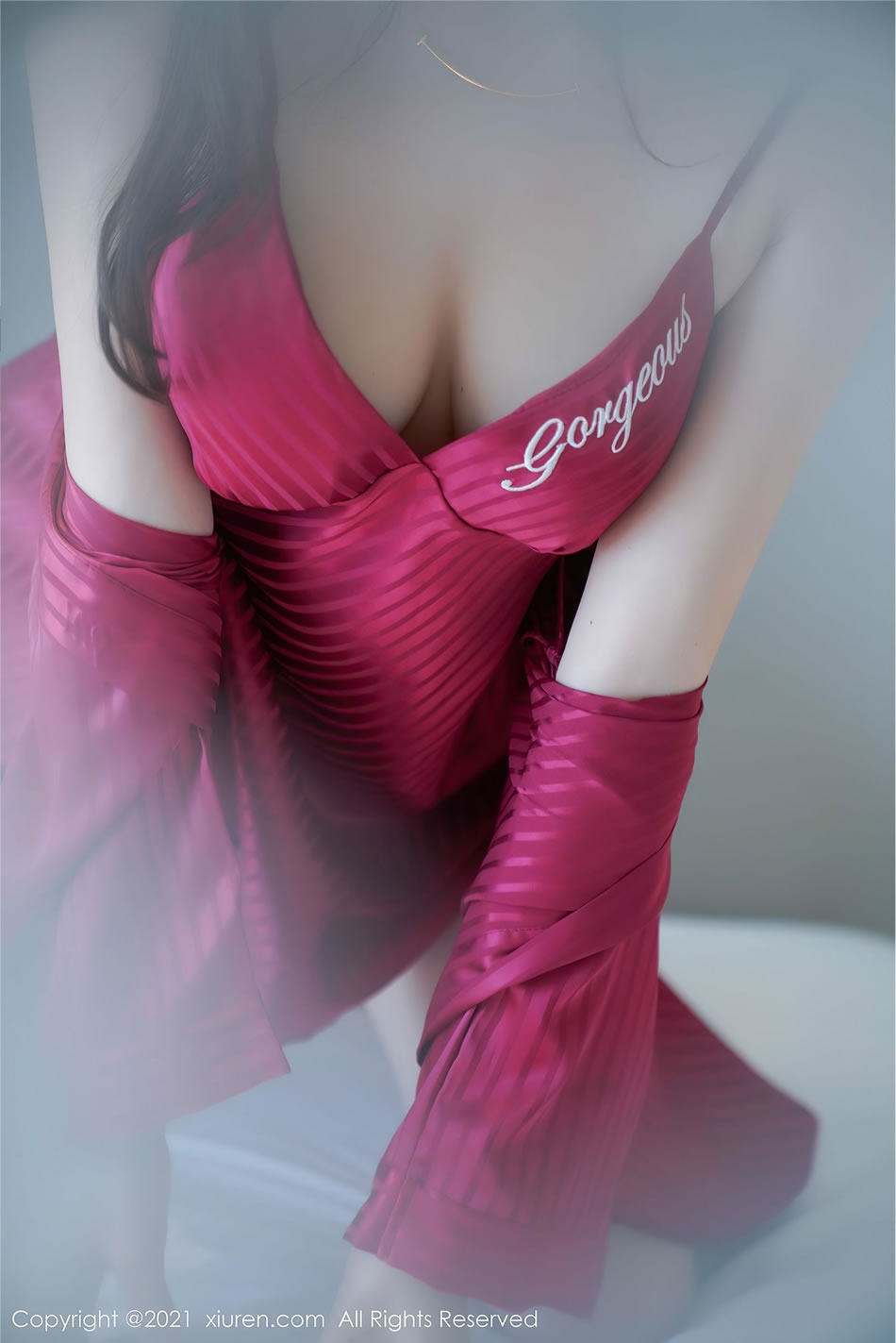 [XIUREN秀人网] 芝芝Booty NO.3110 性感惹火睡衣写真