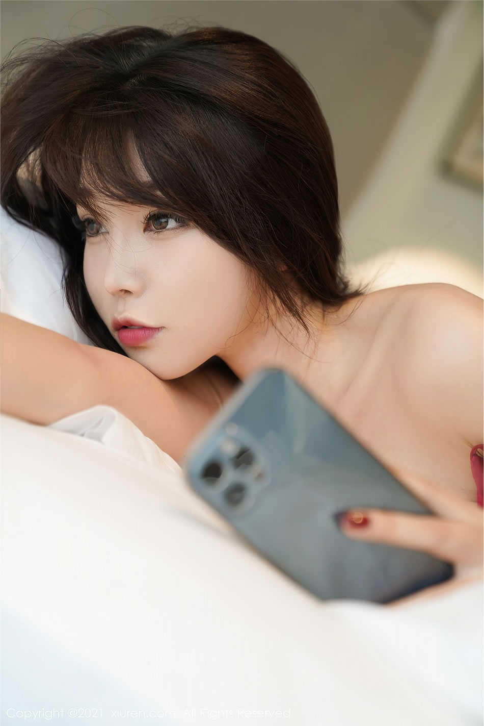 [XIUREN秀人网] 芝芝Booty NO.3110 性感惹火睡衣写真