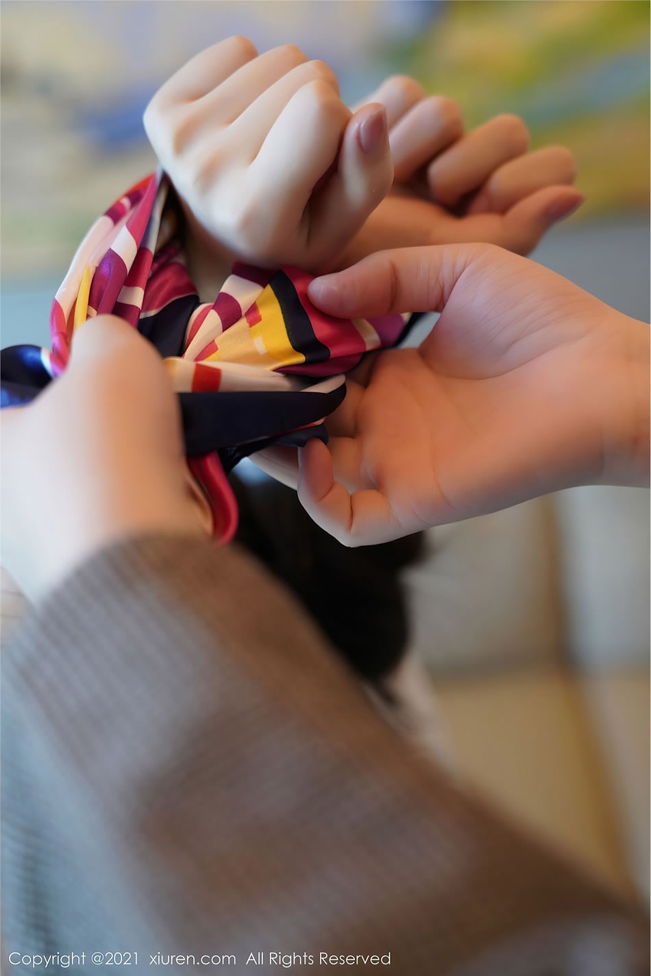 [XIUREN秀人网] 糯美子MINIbabe NO.3103 性感空姐制服写真