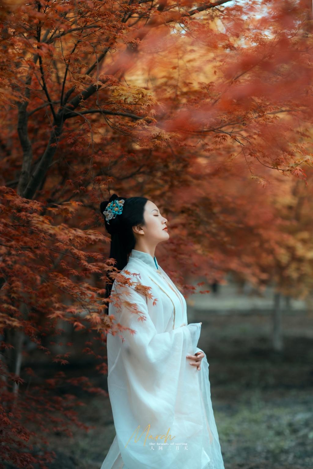 古装美女长发及腰清新脱俗美图