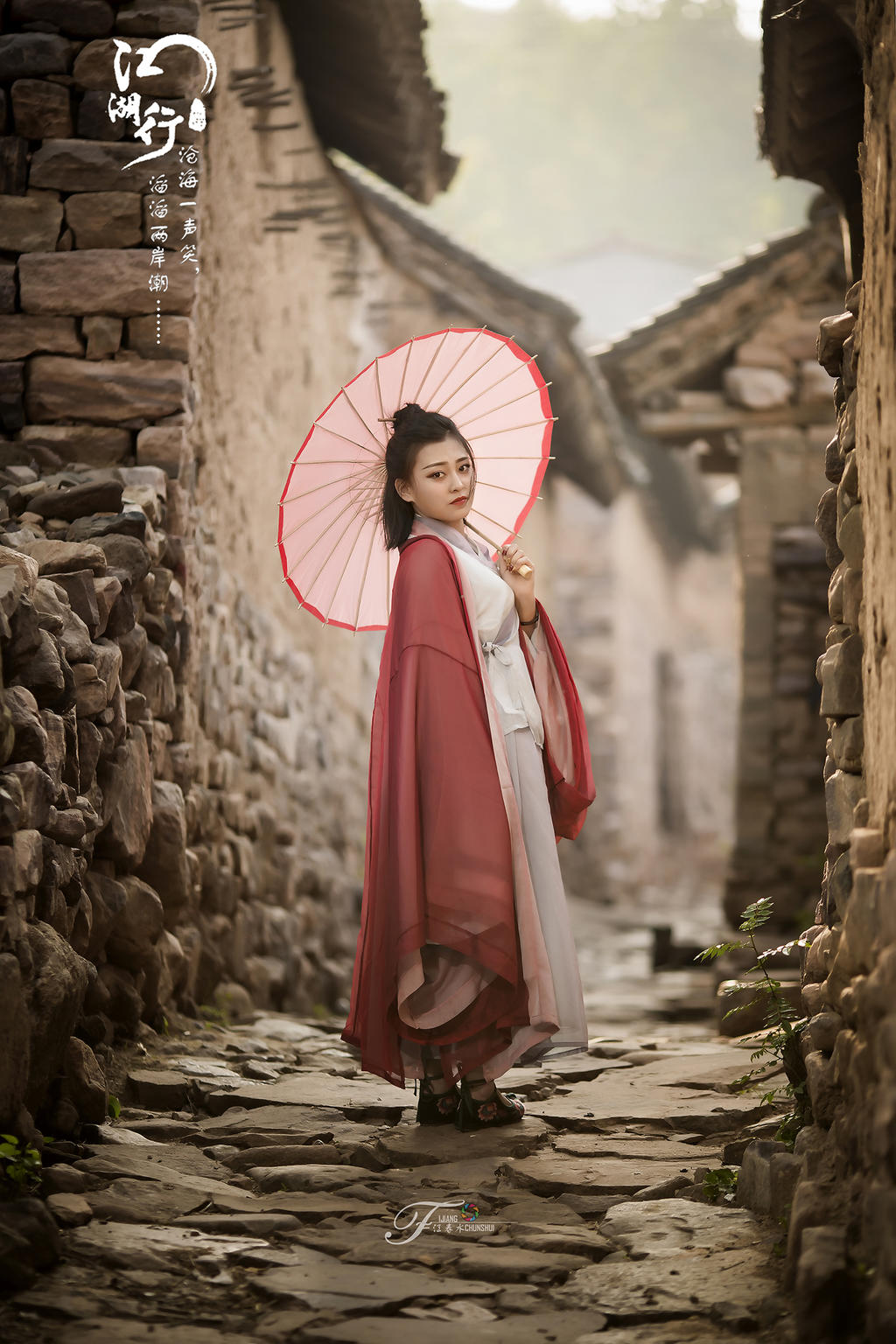 古装美女英姿飒爽唯美古风摄影