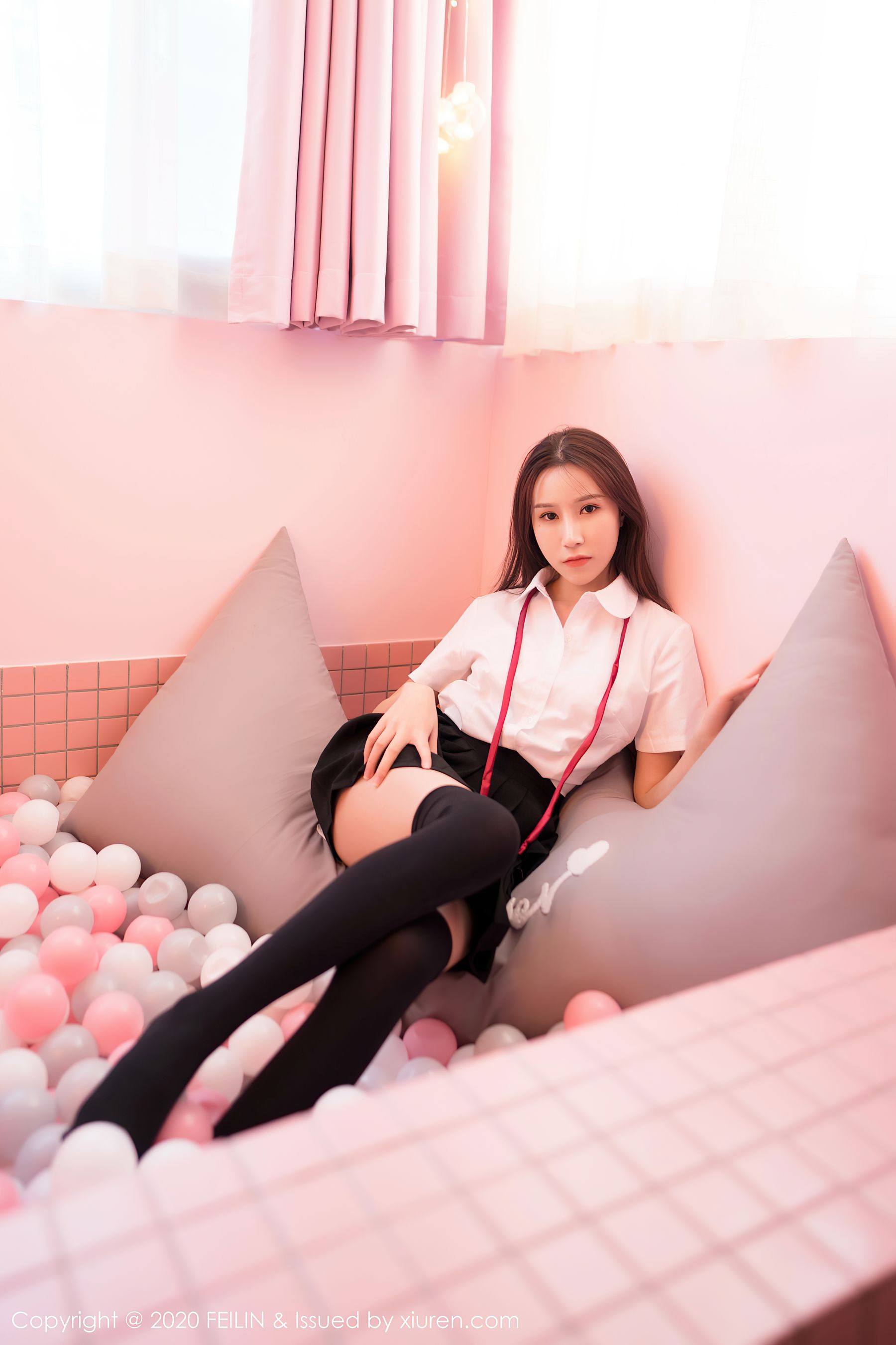 [嗲囡囡FEILIN] VOL.361 茯苓 - JK制服系列
