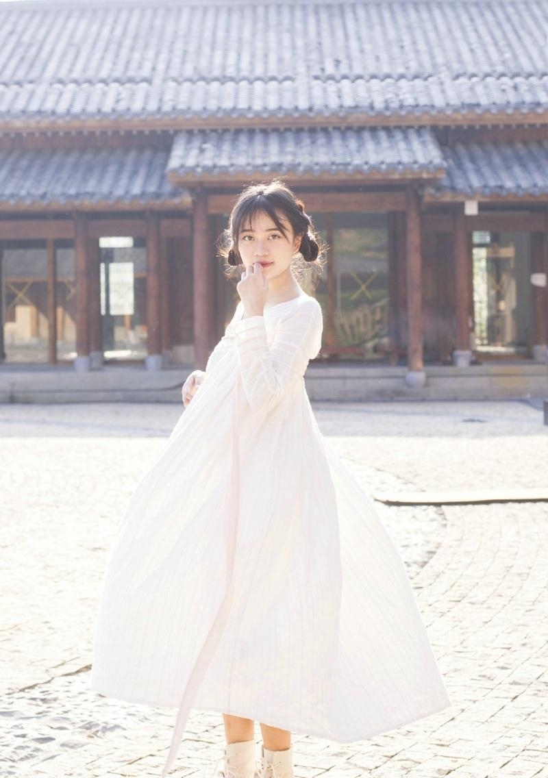 清新脱俗古装美女唯美古风摄影
