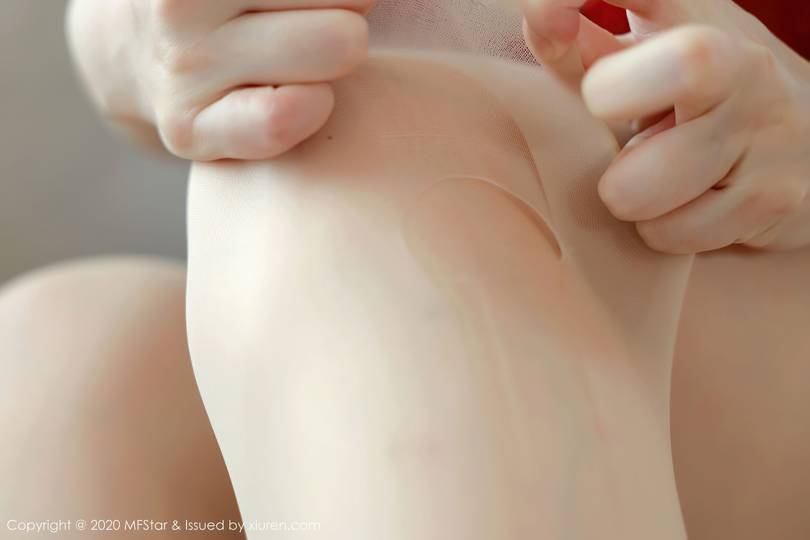 [模范学院MFStar] Vol.421 白茹雪Abby - 洁白动人的衬衫与极致朦胧丝袜