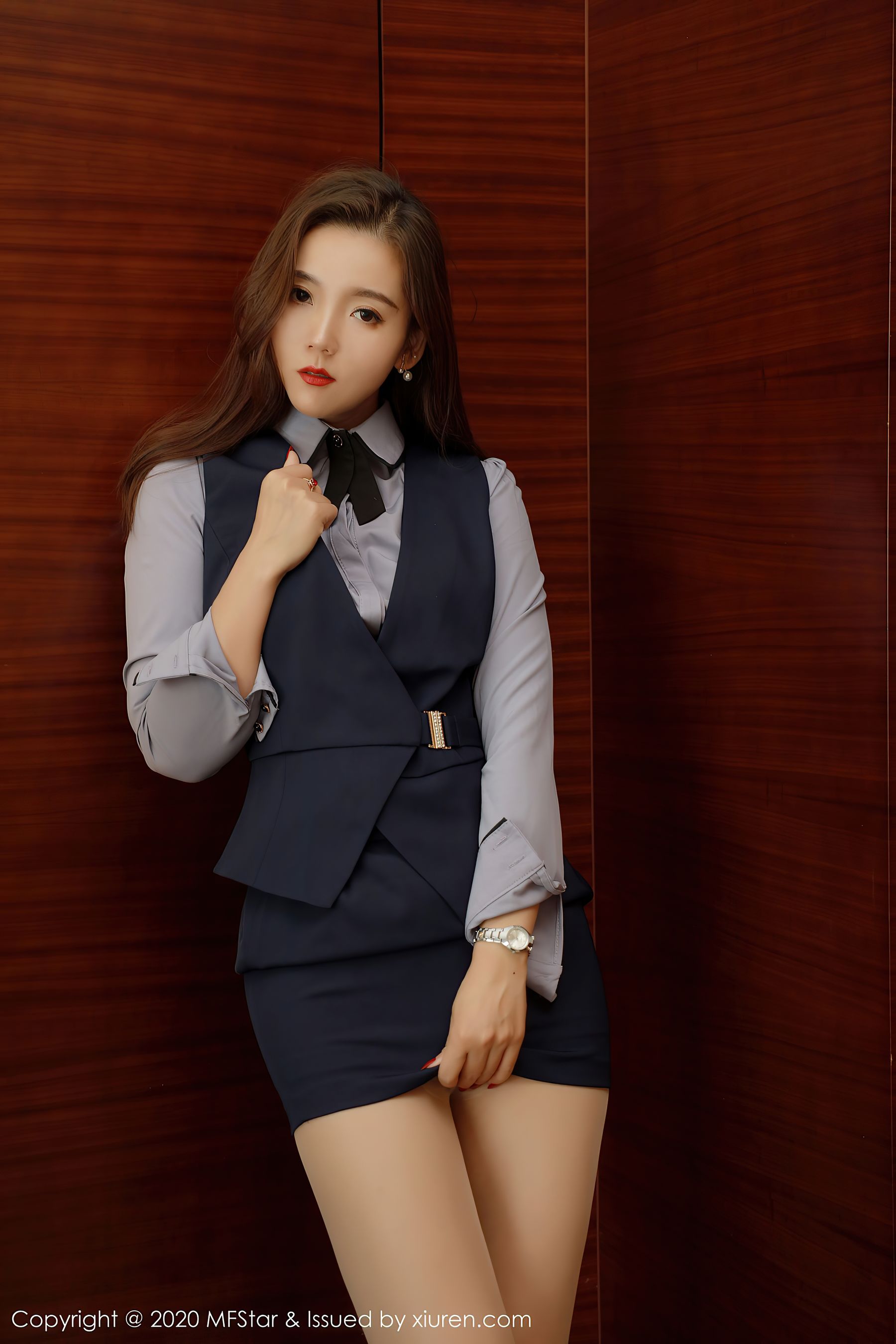 [模范学院MFStar] Vol.425 艾静香 - 经典的职场职业装