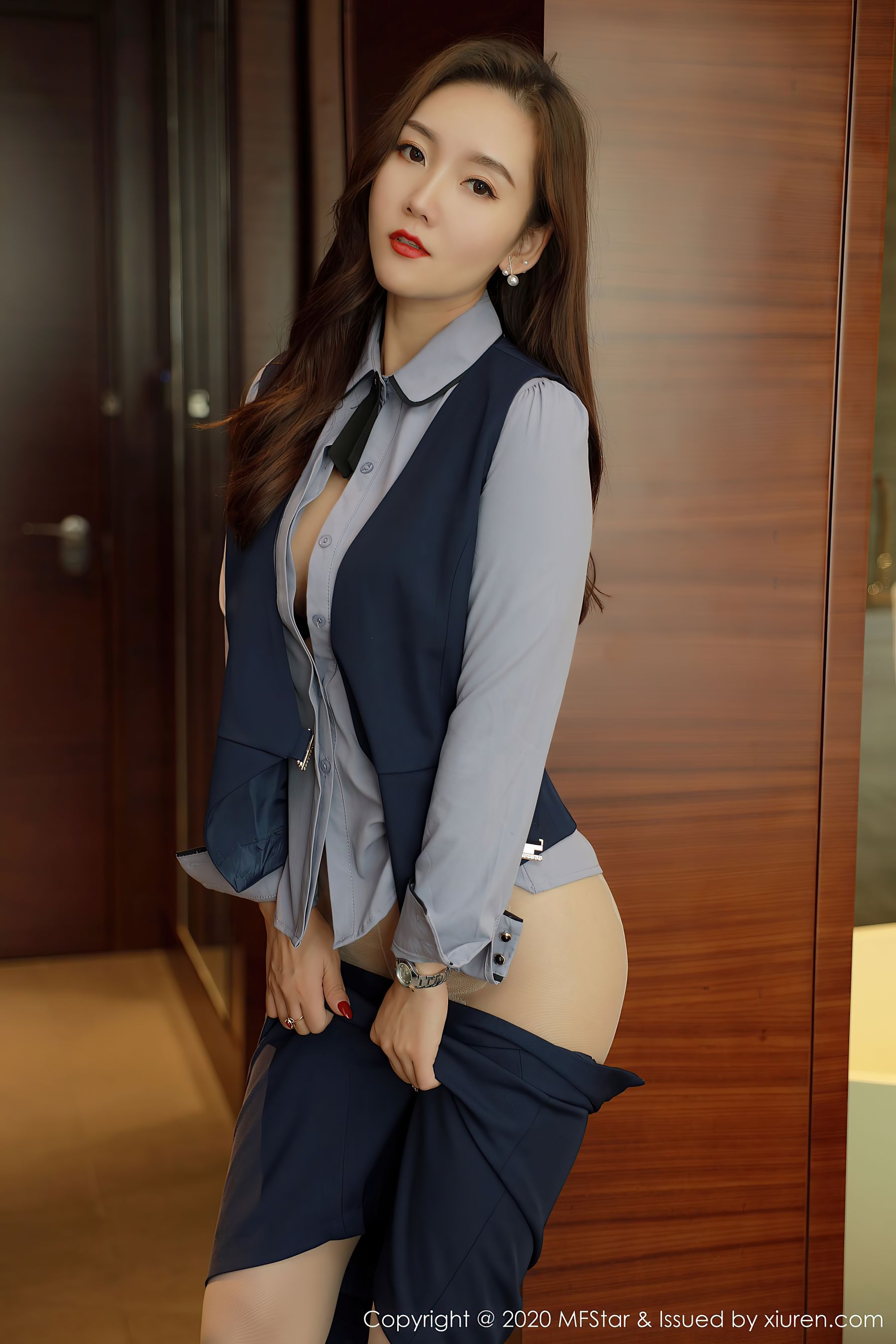 [模范学院MFStar] Vol.425 艾静香 - 经典的职场职业装