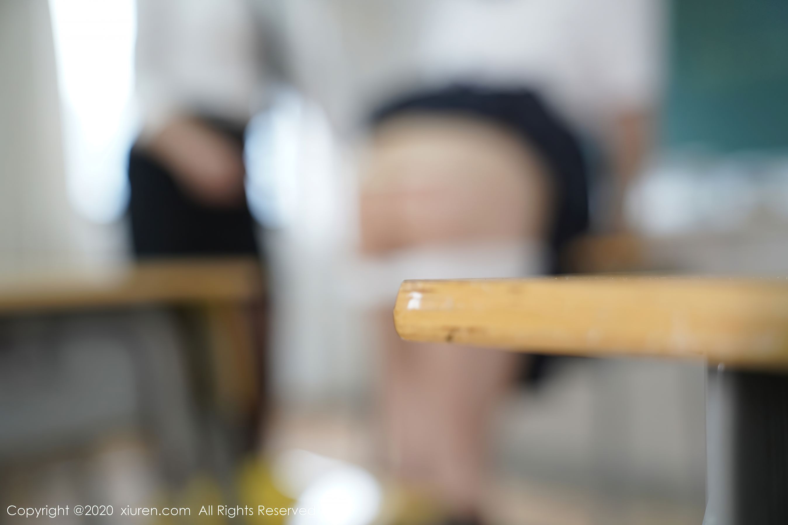 [秀人XIUREN] No.2776 @果儿Victoria&amp;@周大萌 - 性感师生剧情主题写真