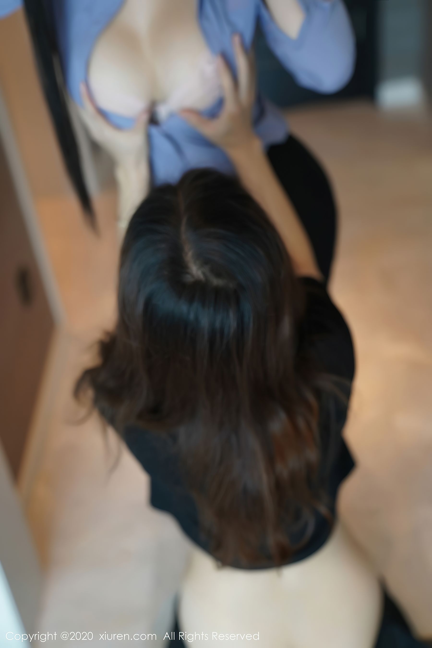 [秀人XIUREN] No.2793 @萌汉药baby&amp;@张雨萌 - 经典眼镜OL制服