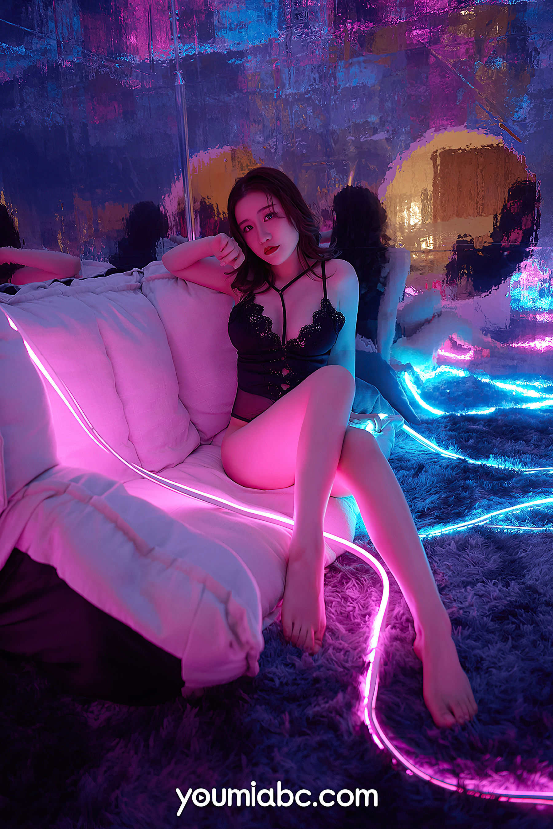 [尤蜜YouMiabc] 绯月樱-Cherry - 暗淡の裸色