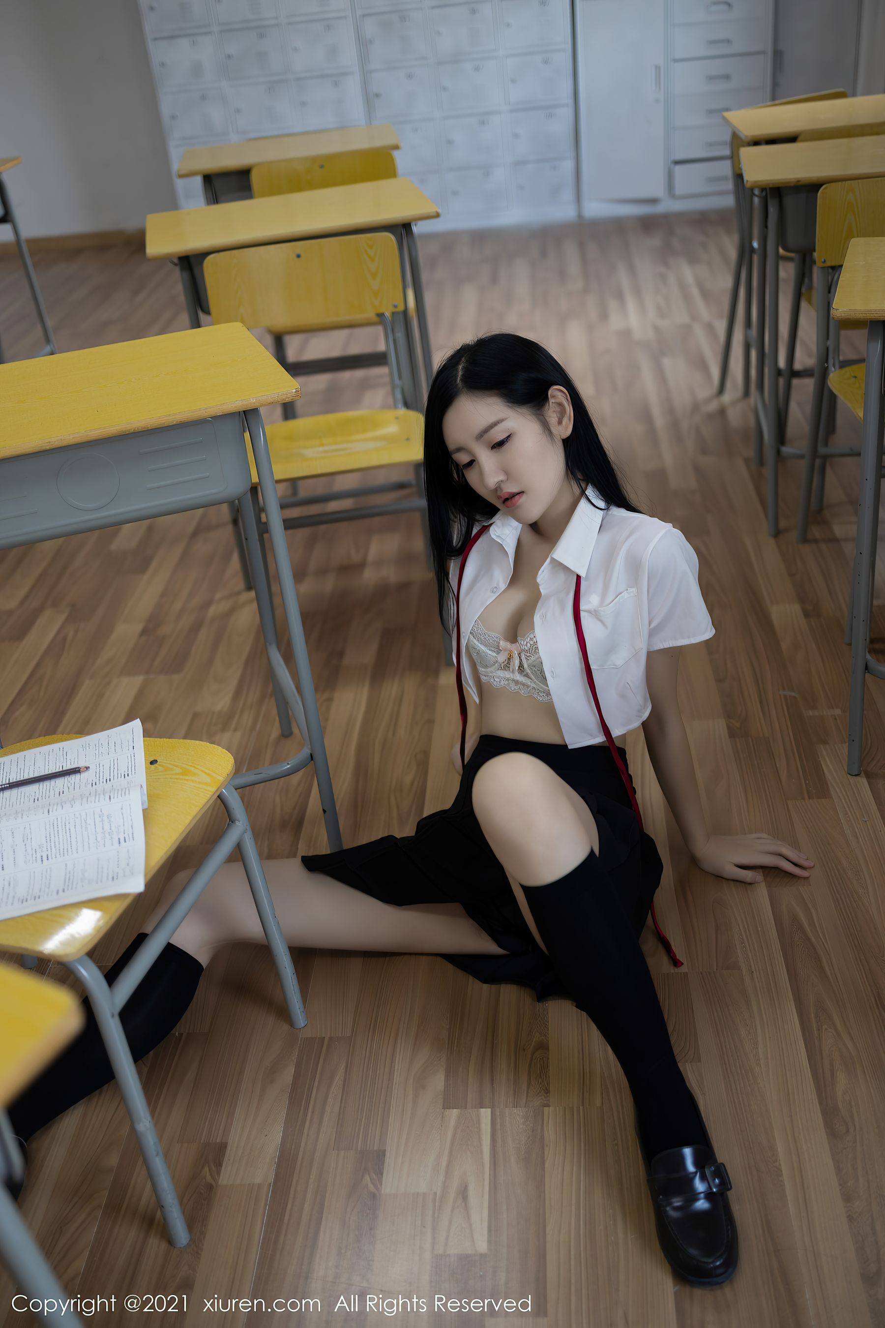 [秀人XIUREN] No.2970 沈梦瑶 - 不良学生主题