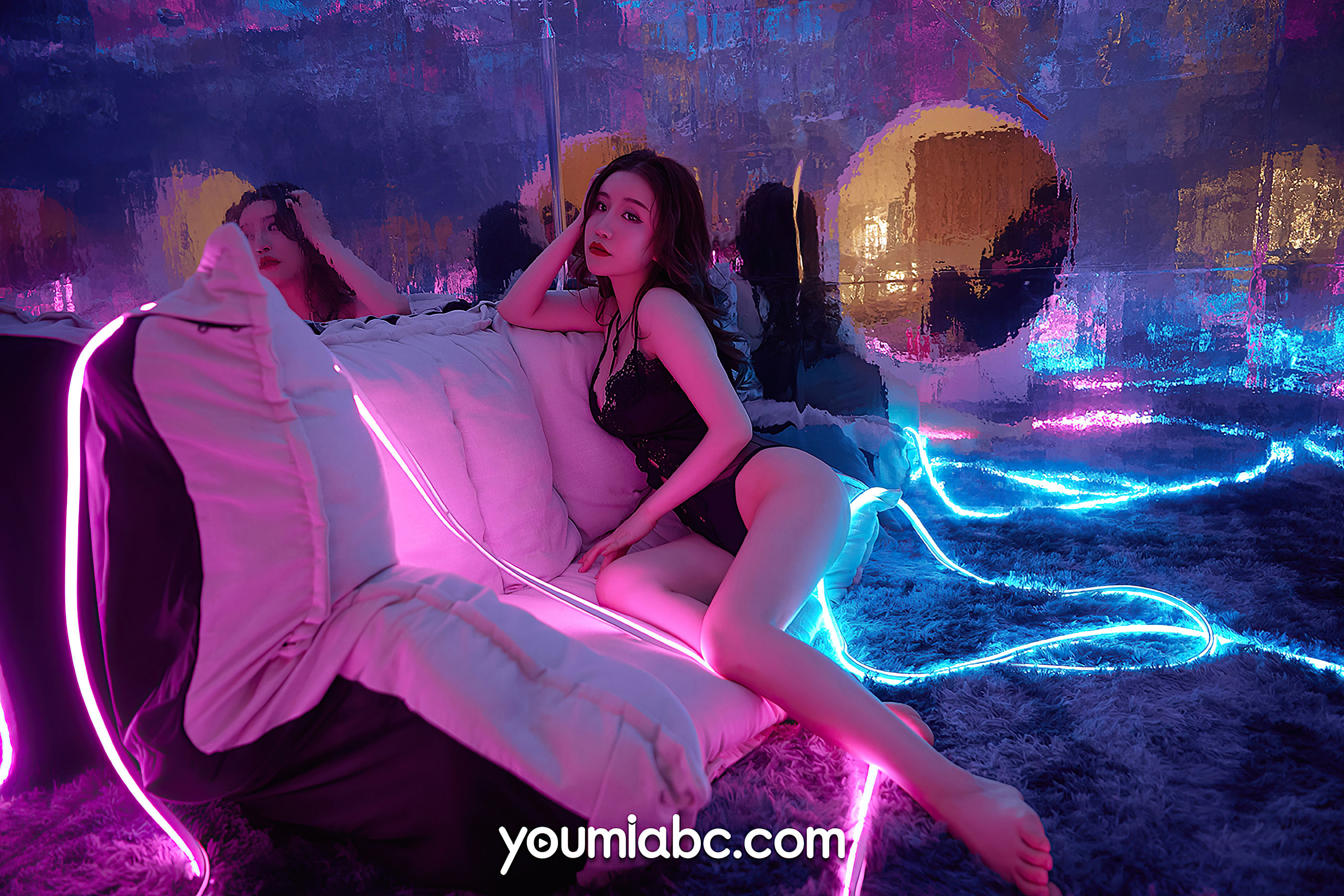 [尤蜜YouMiabc] 绯月樱-Cherry - 暗淡の裸色