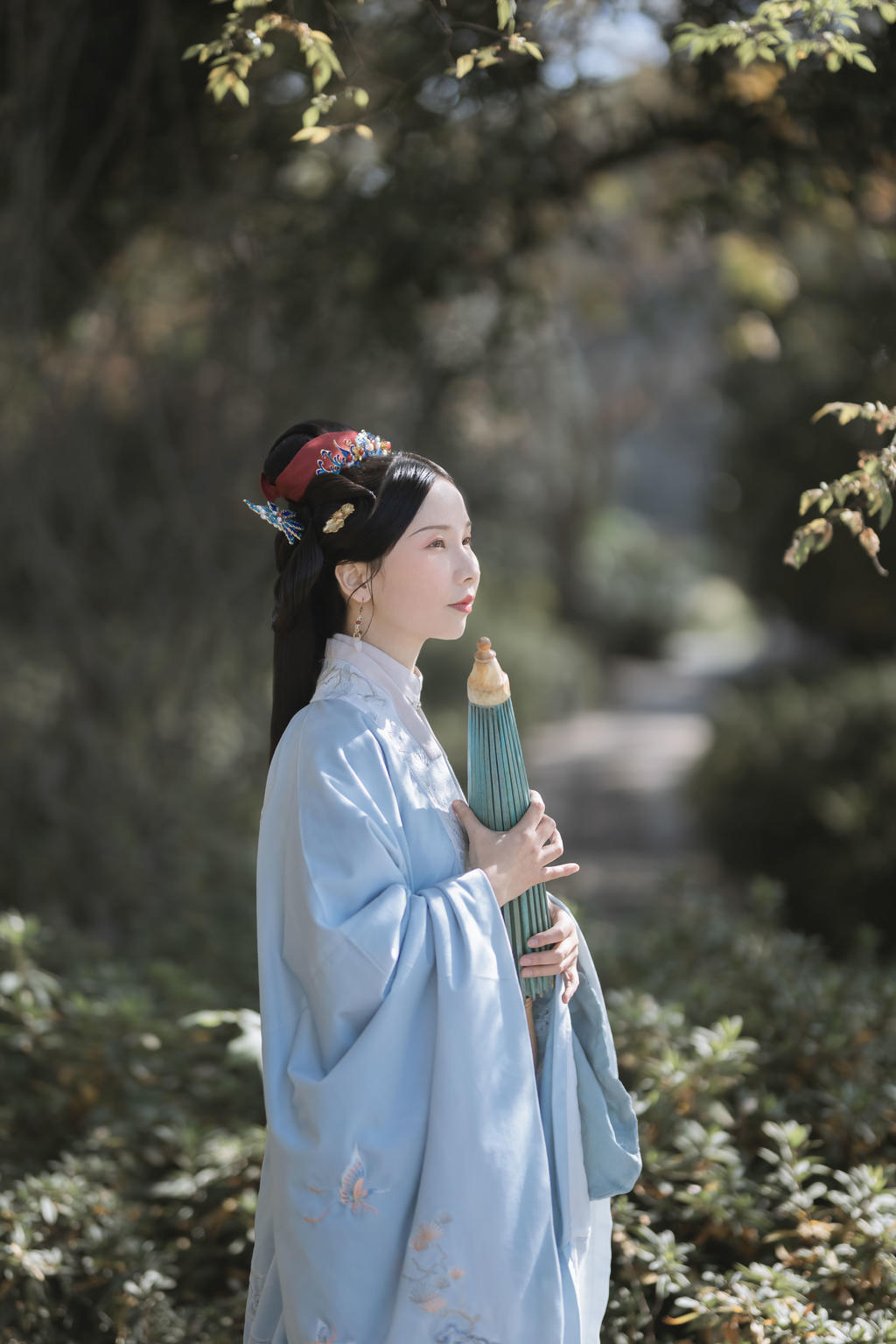 古装美女花容月貌美若天仙图片