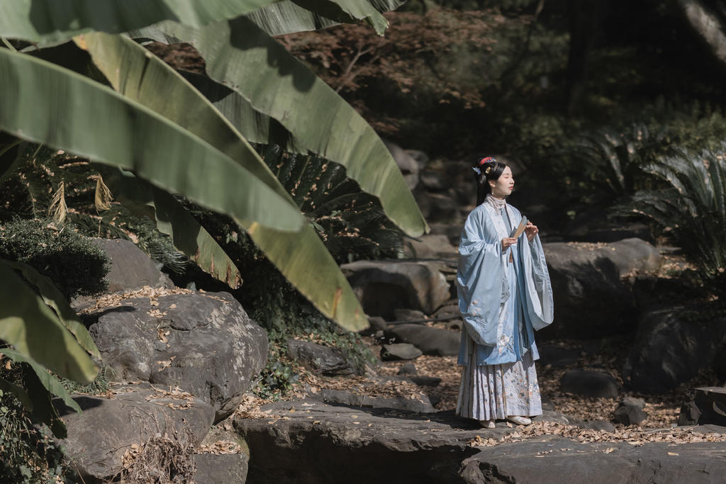 古装美女花容月貌美若天仙图片