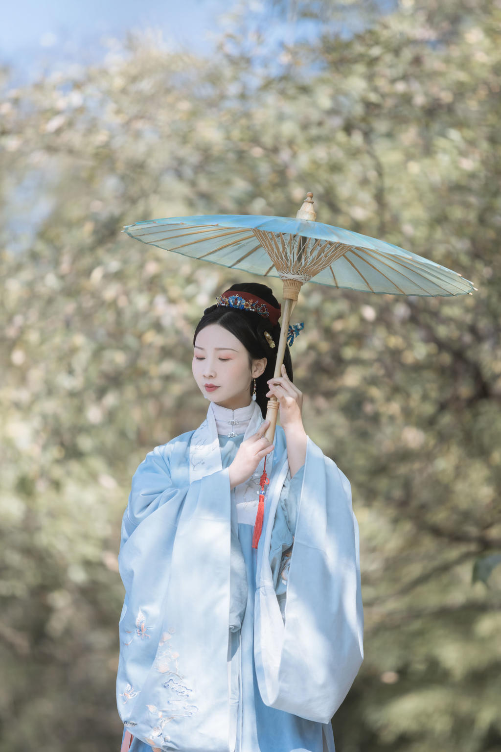 古装美女花容月貌美若天仙图片